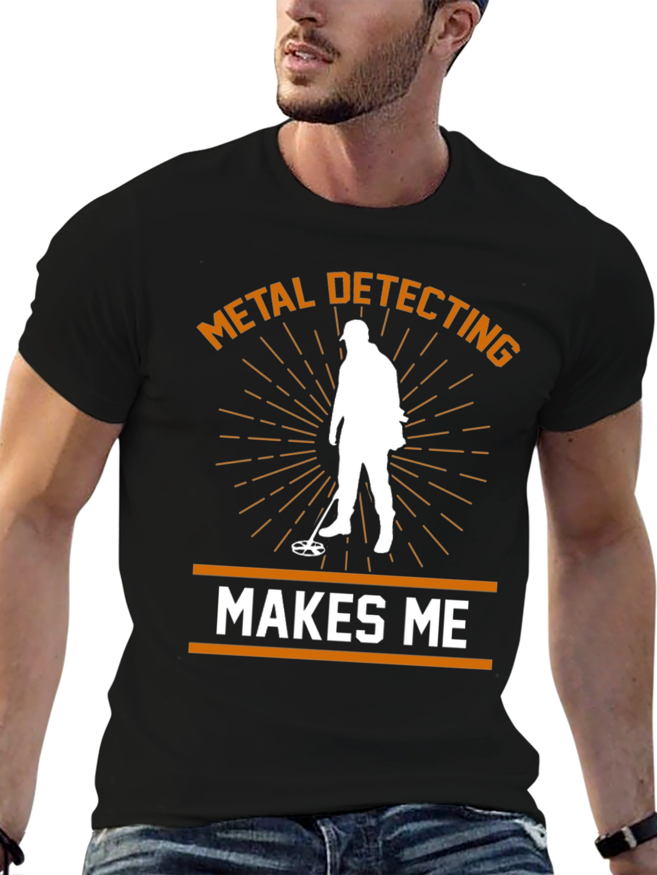 Metal Detecting Makes Me Happy T-Shirt