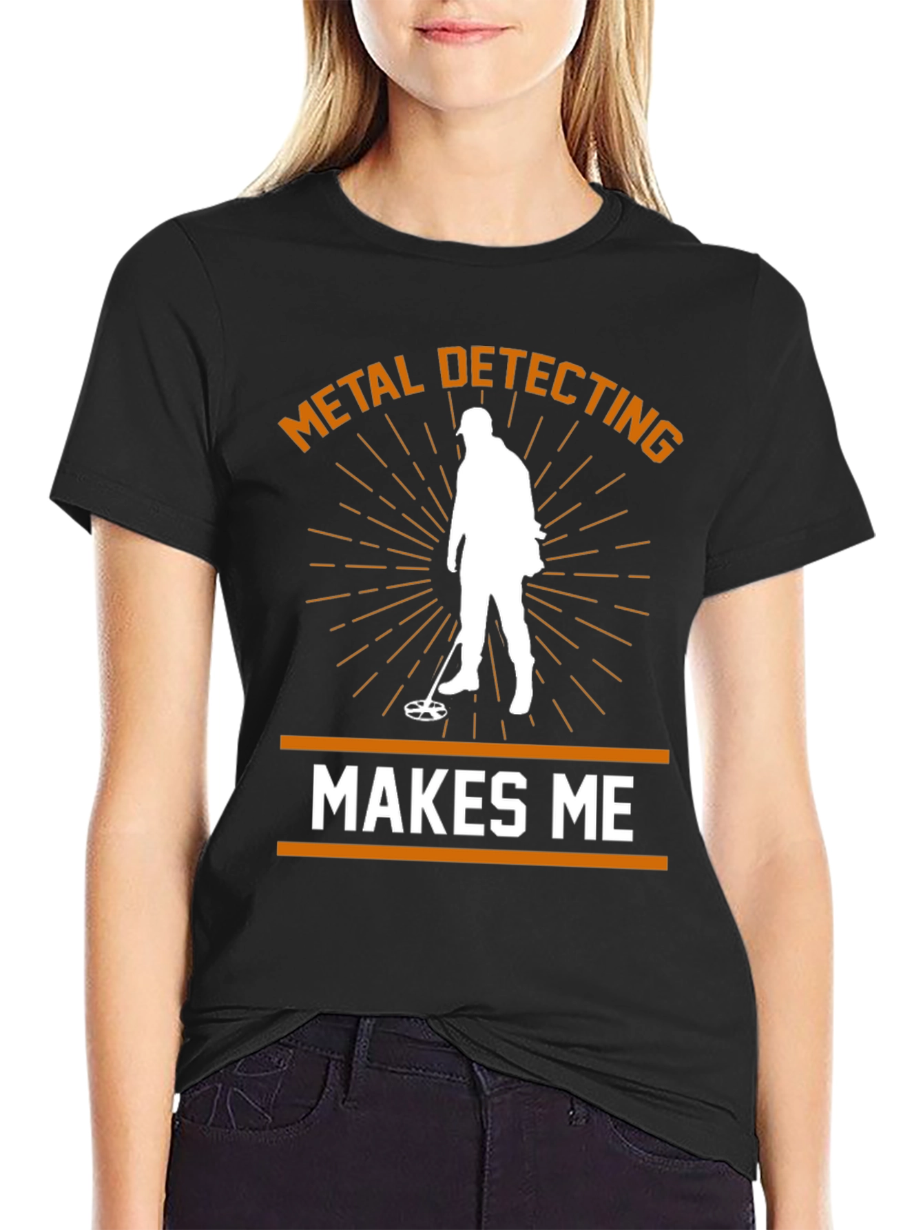 Metal Detecting Makes Me Happy T-Shirt