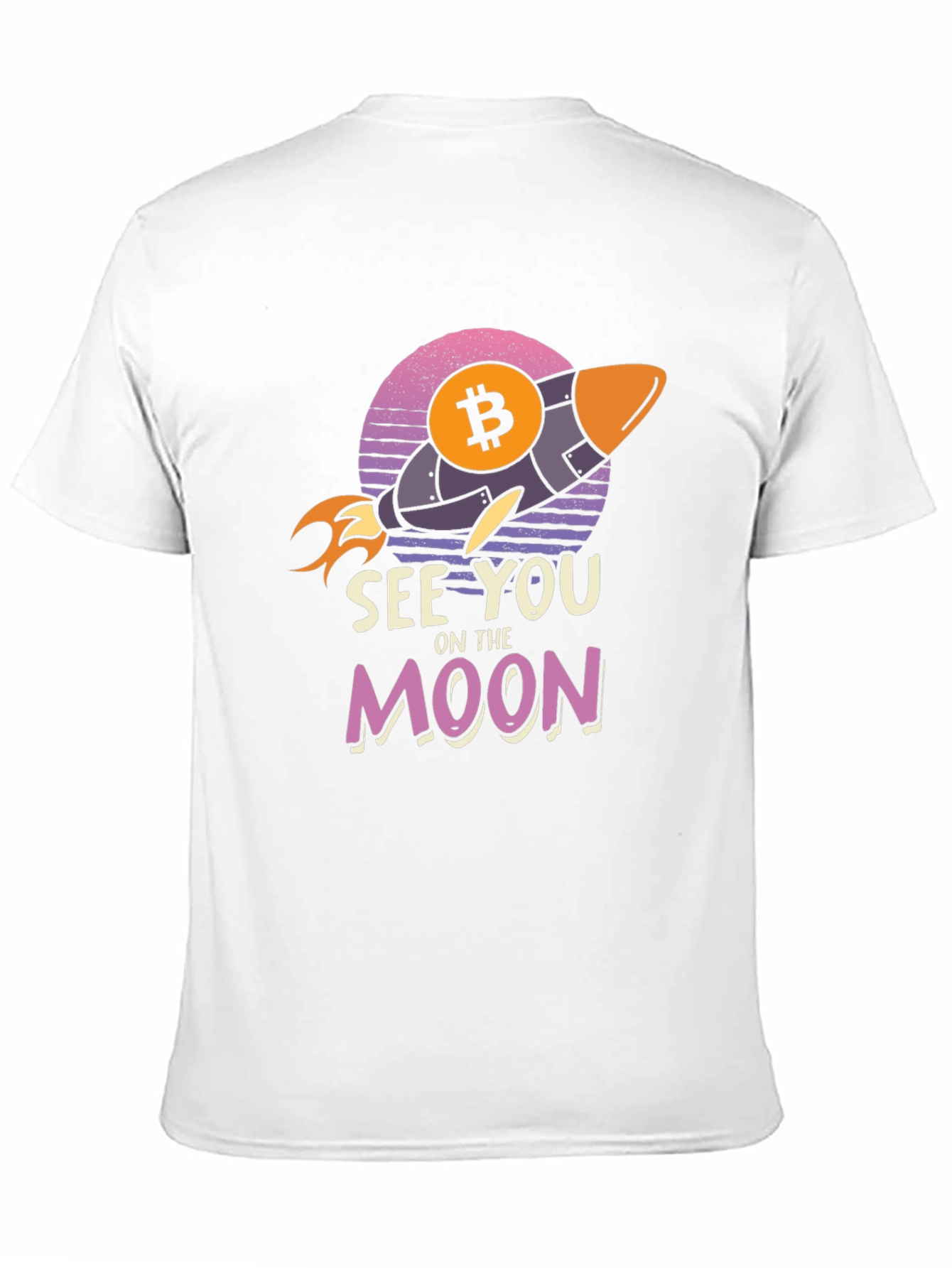 Bitcoin Rocket T-Shirt - See You on the Moon!