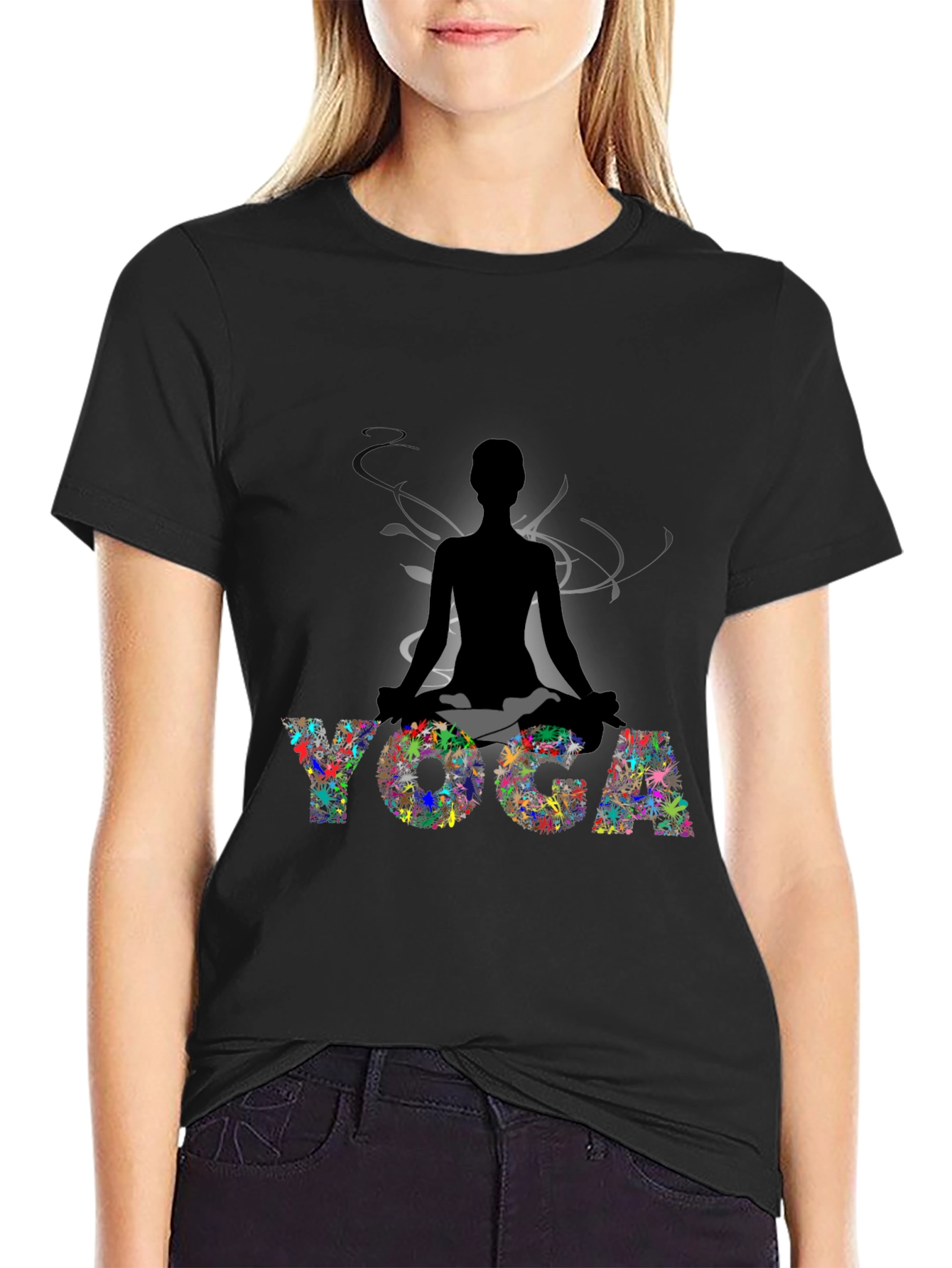 Yoga Meditation T-Shirt - Unisex Cotton Blend