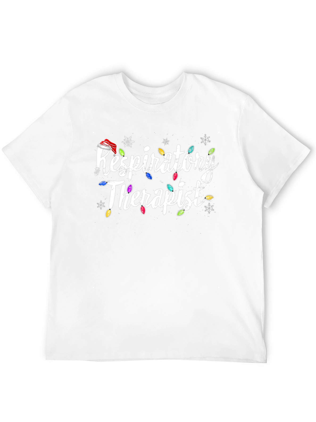 Respiratory Therapist Christmas Lights T-Shirt