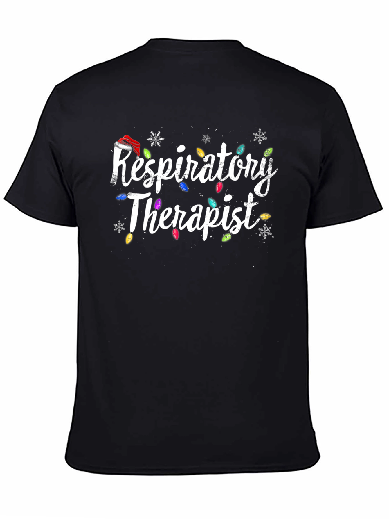 Respiratory Therapist Christmas Lights T-Shirt