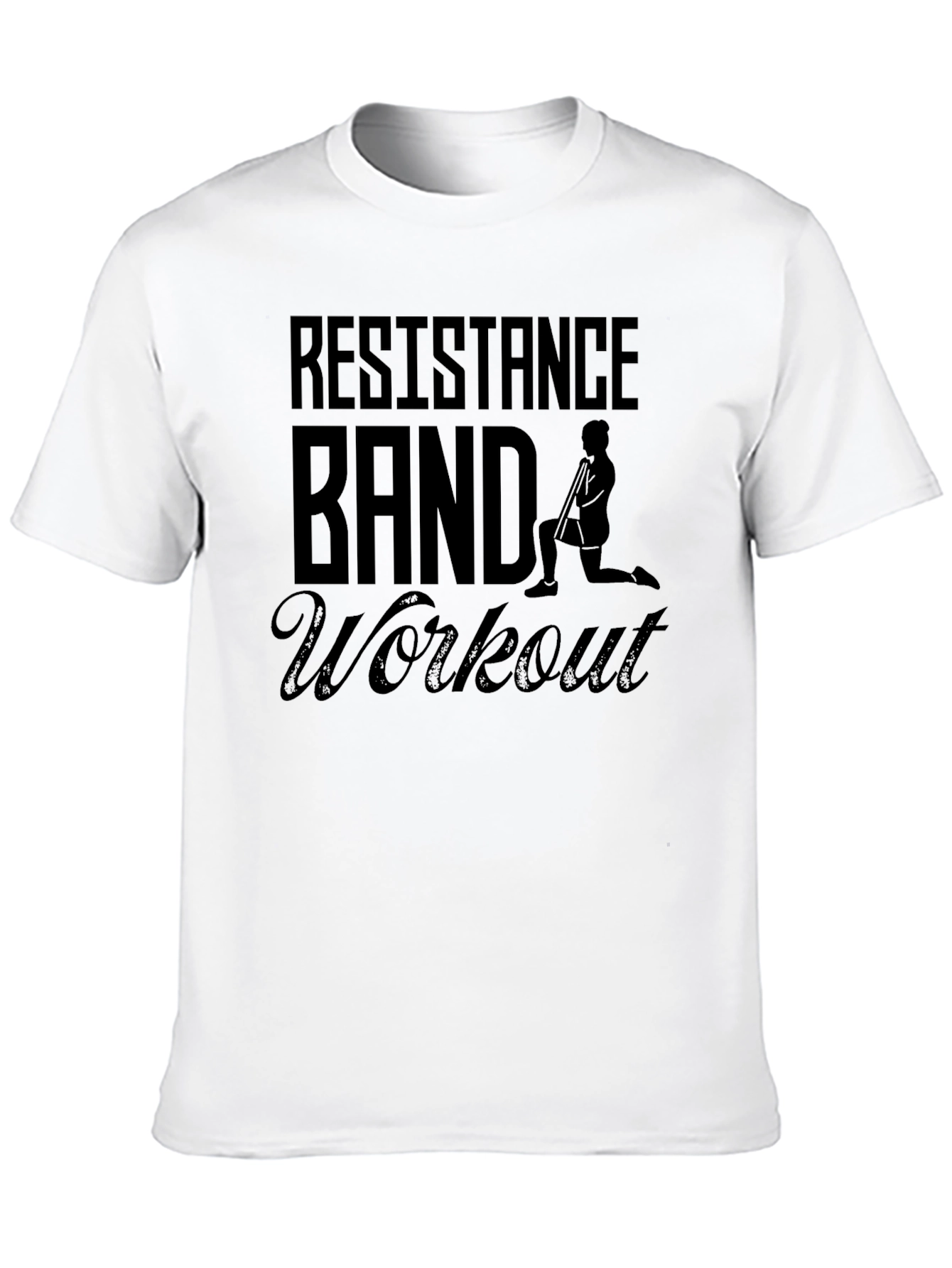 Resistance Band Workout Graphic Tee