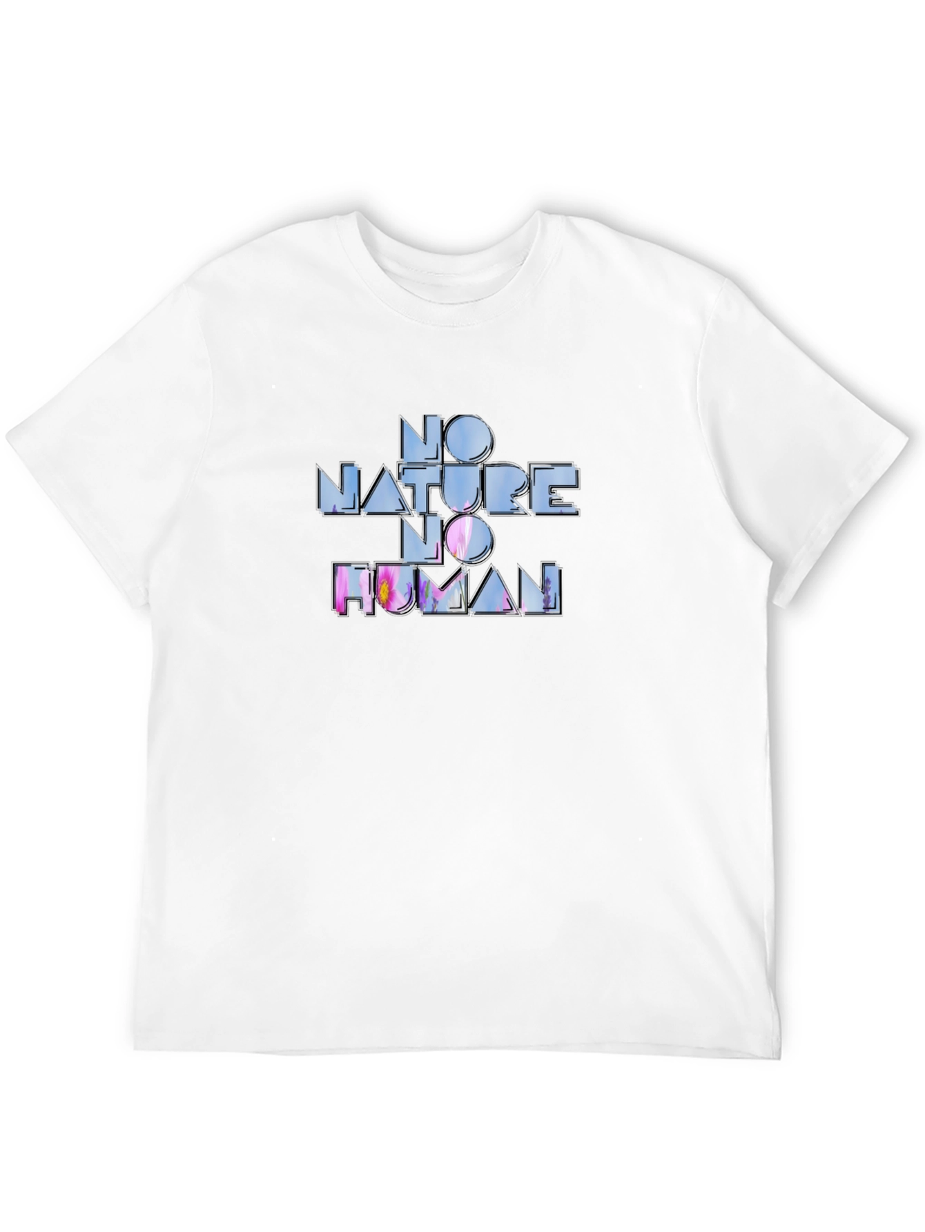 No Nature No Human Graphic Tee