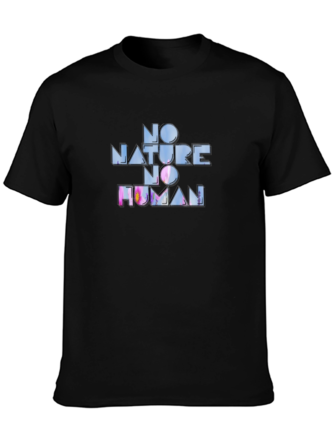 No Nature No Human Graphic Tee