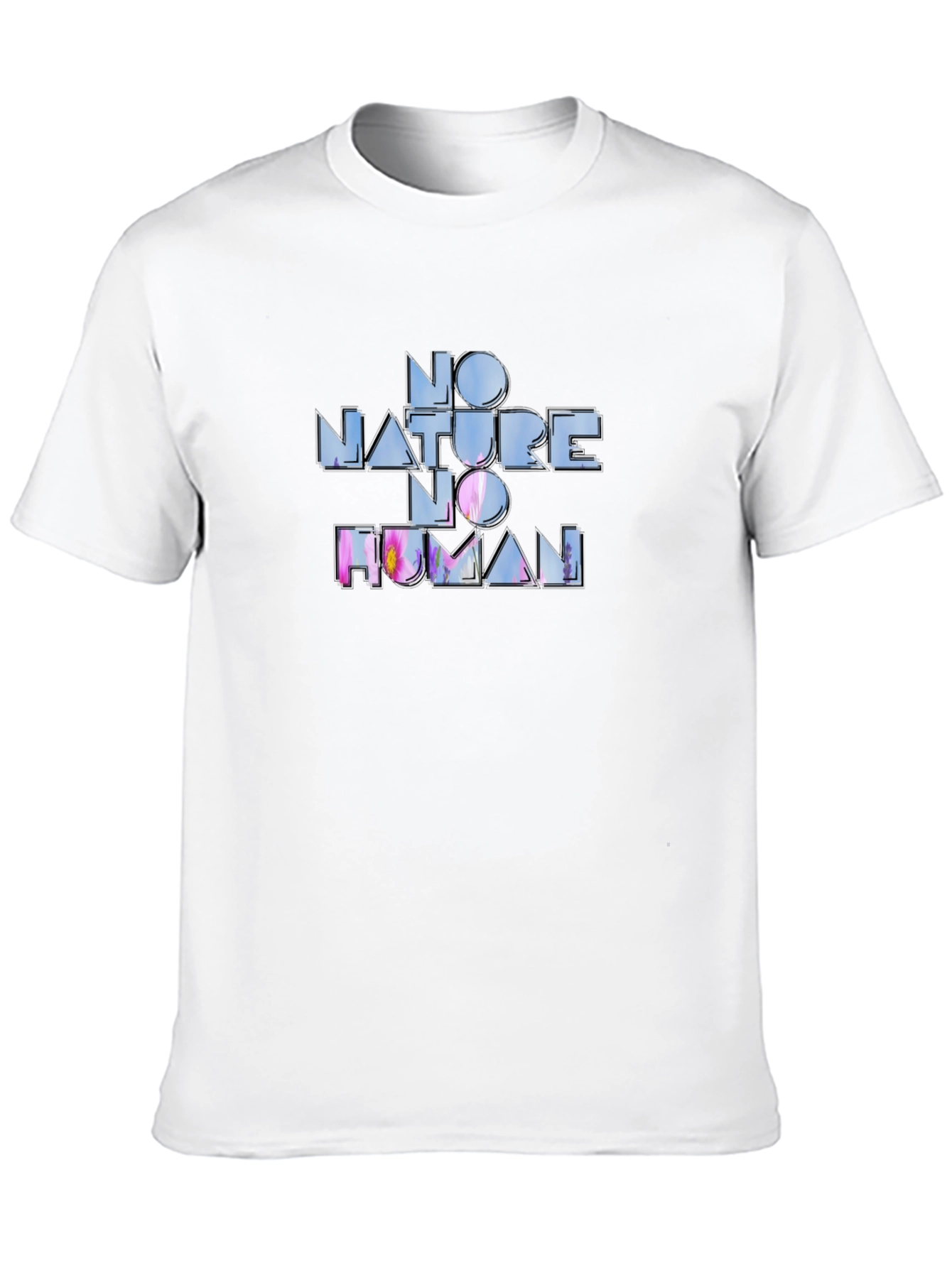 No Nature No Human Graphic Tee