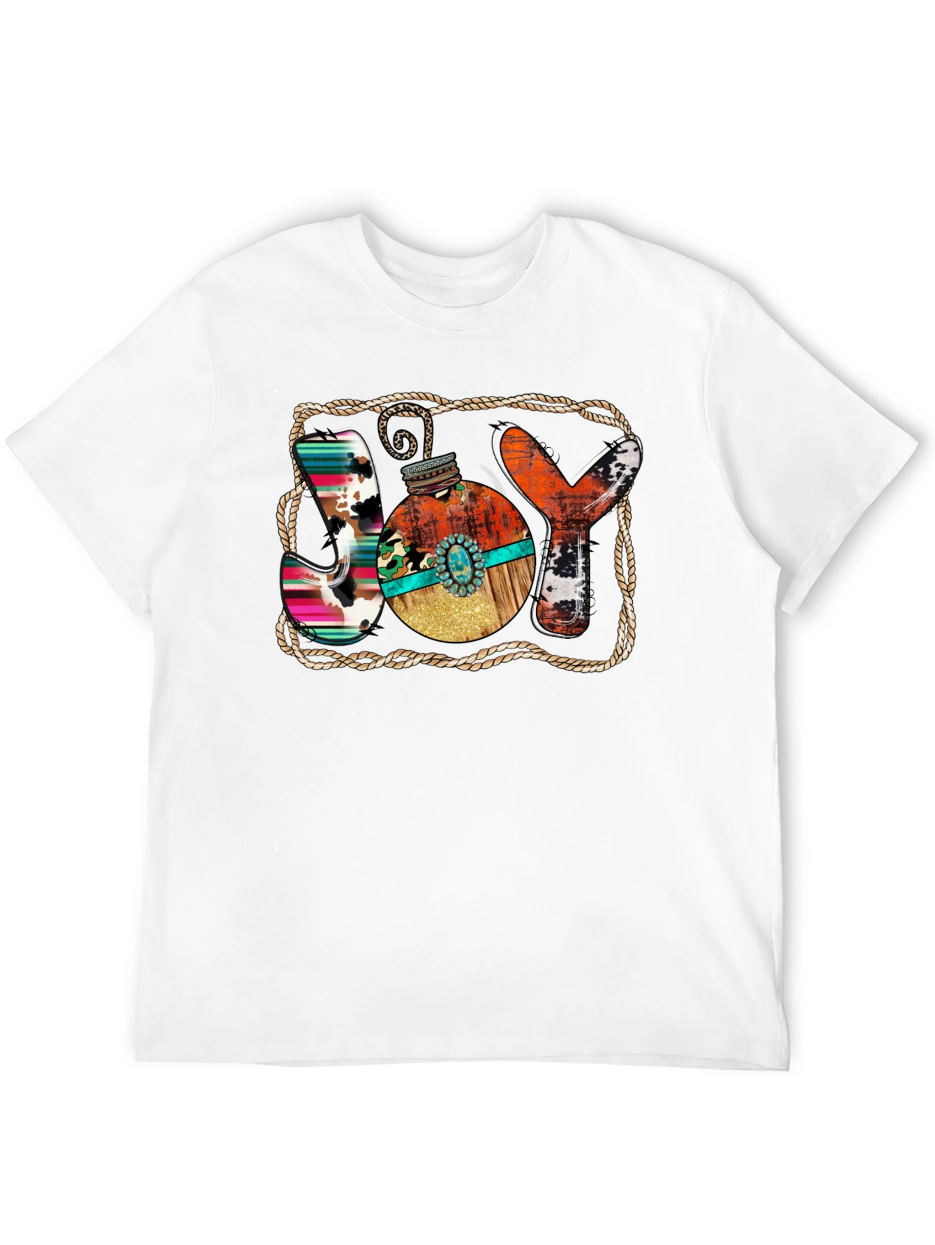 Western Christmas JOY T-Shirt