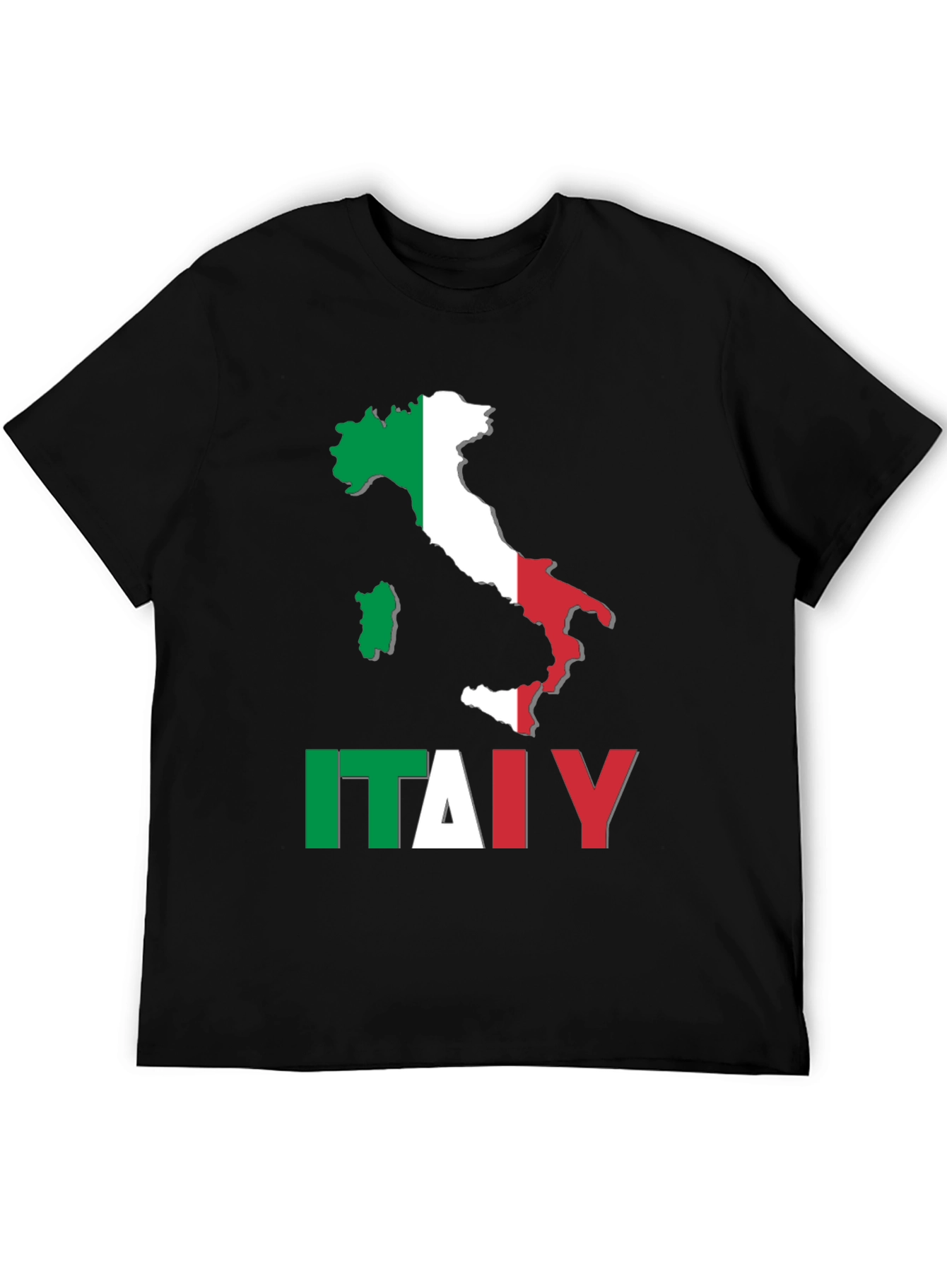 Italy Map Flag T-Shirt - Italian Pride
