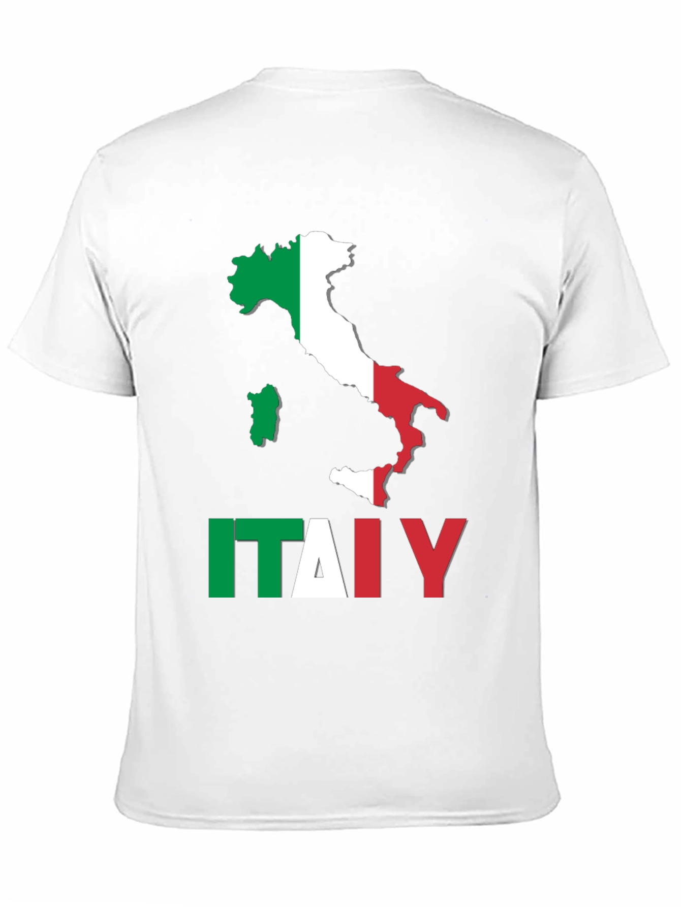 Italy Map Flag T-Shirt - Italian Pride