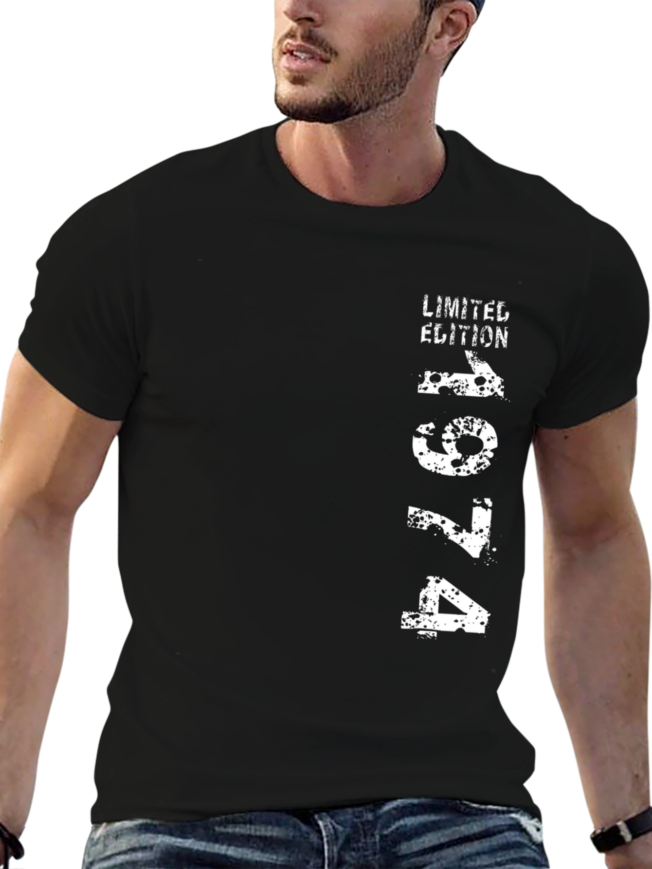 Limited Edition 1974 Graphic Tee - Black