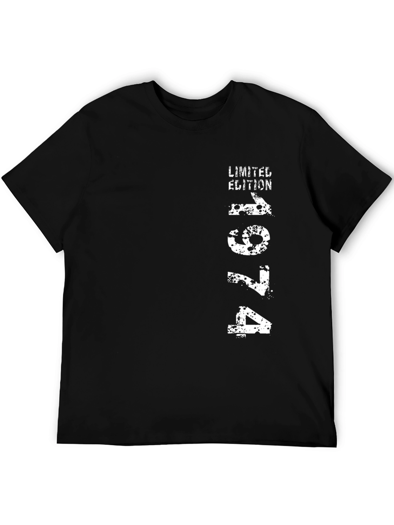 Limited Edition 1974 Graphic Tee - Black