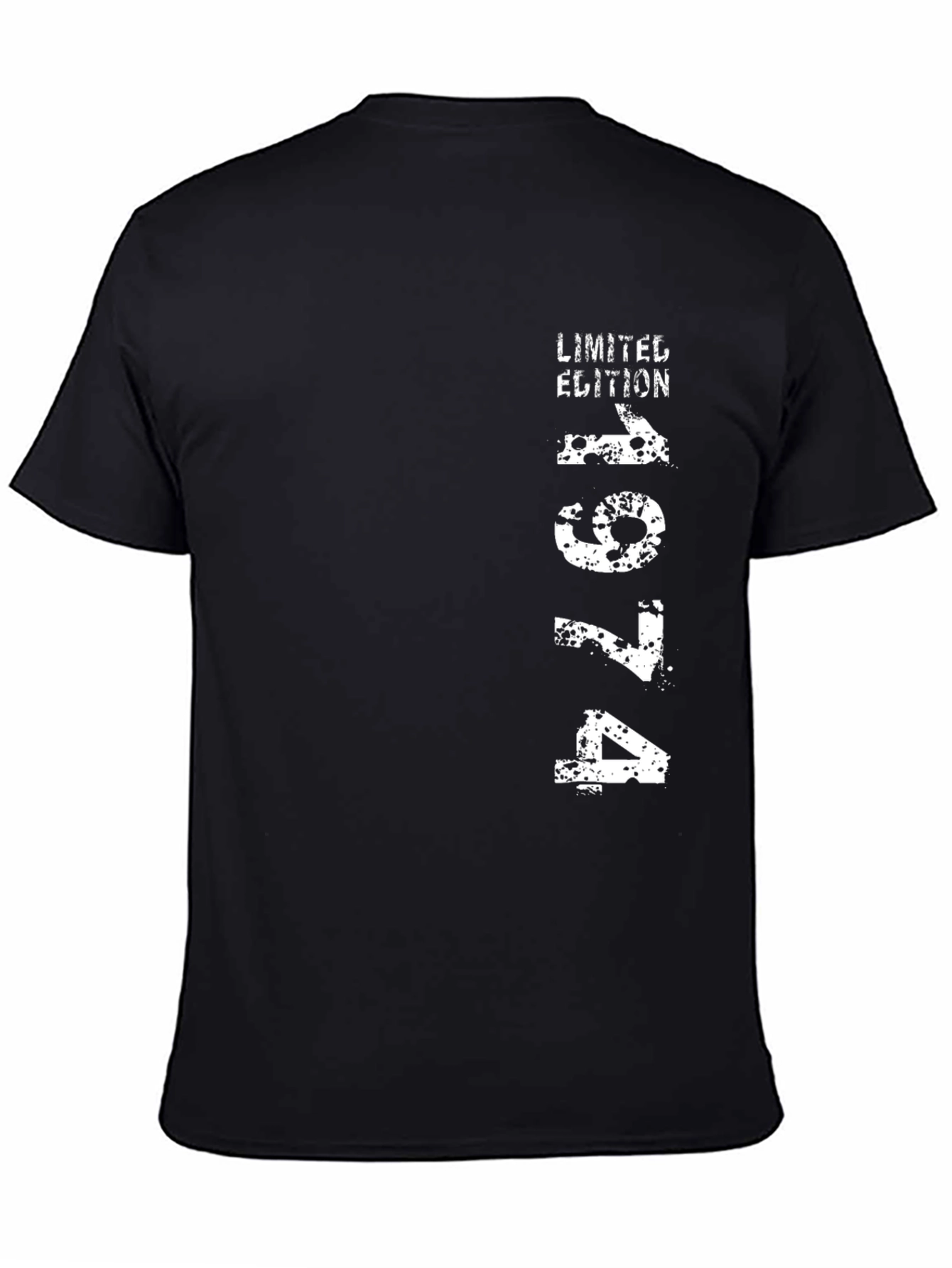Limited Edition 1974 Graphic Tee - Black