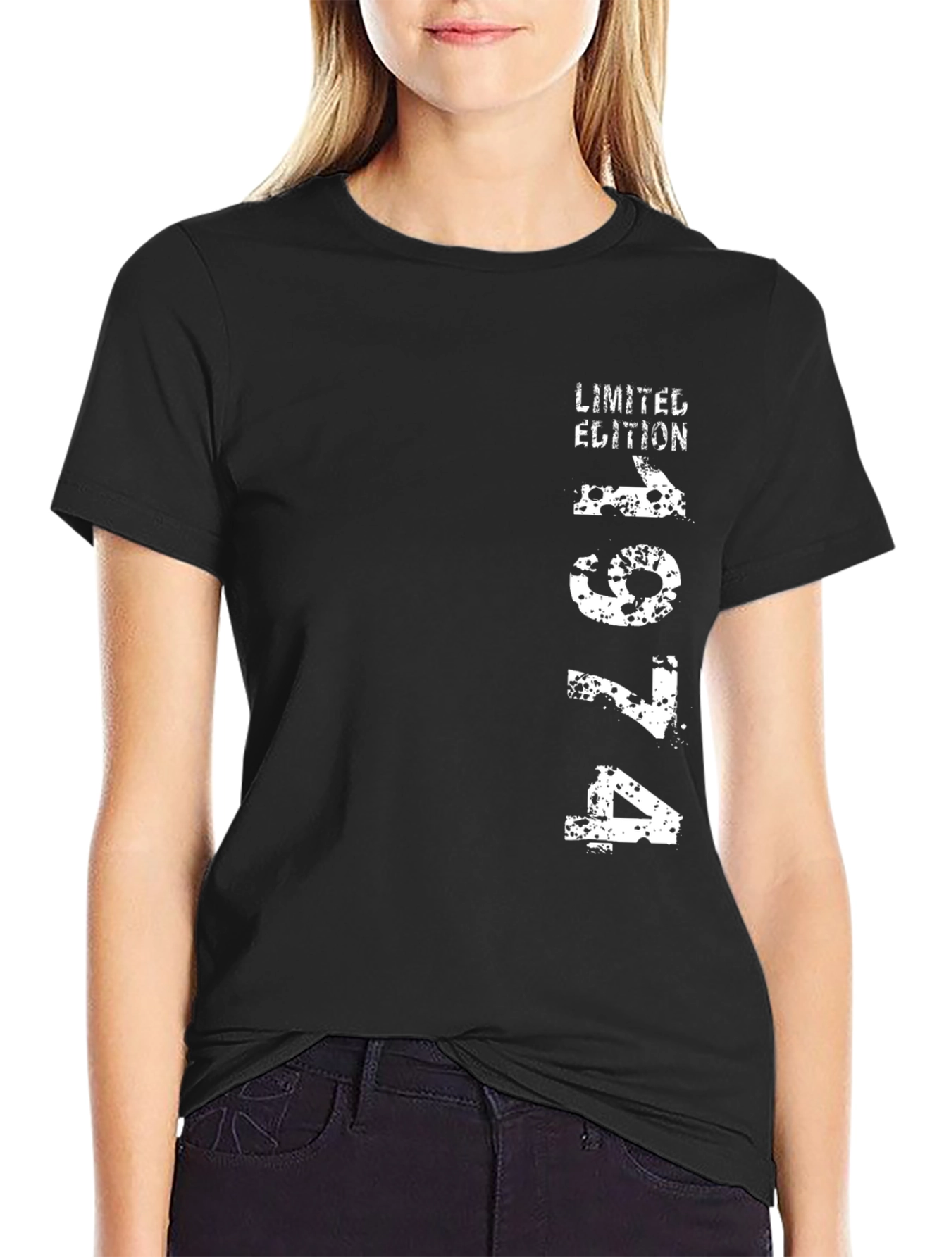 Limited Edition 1974 Graphic Tee - Black