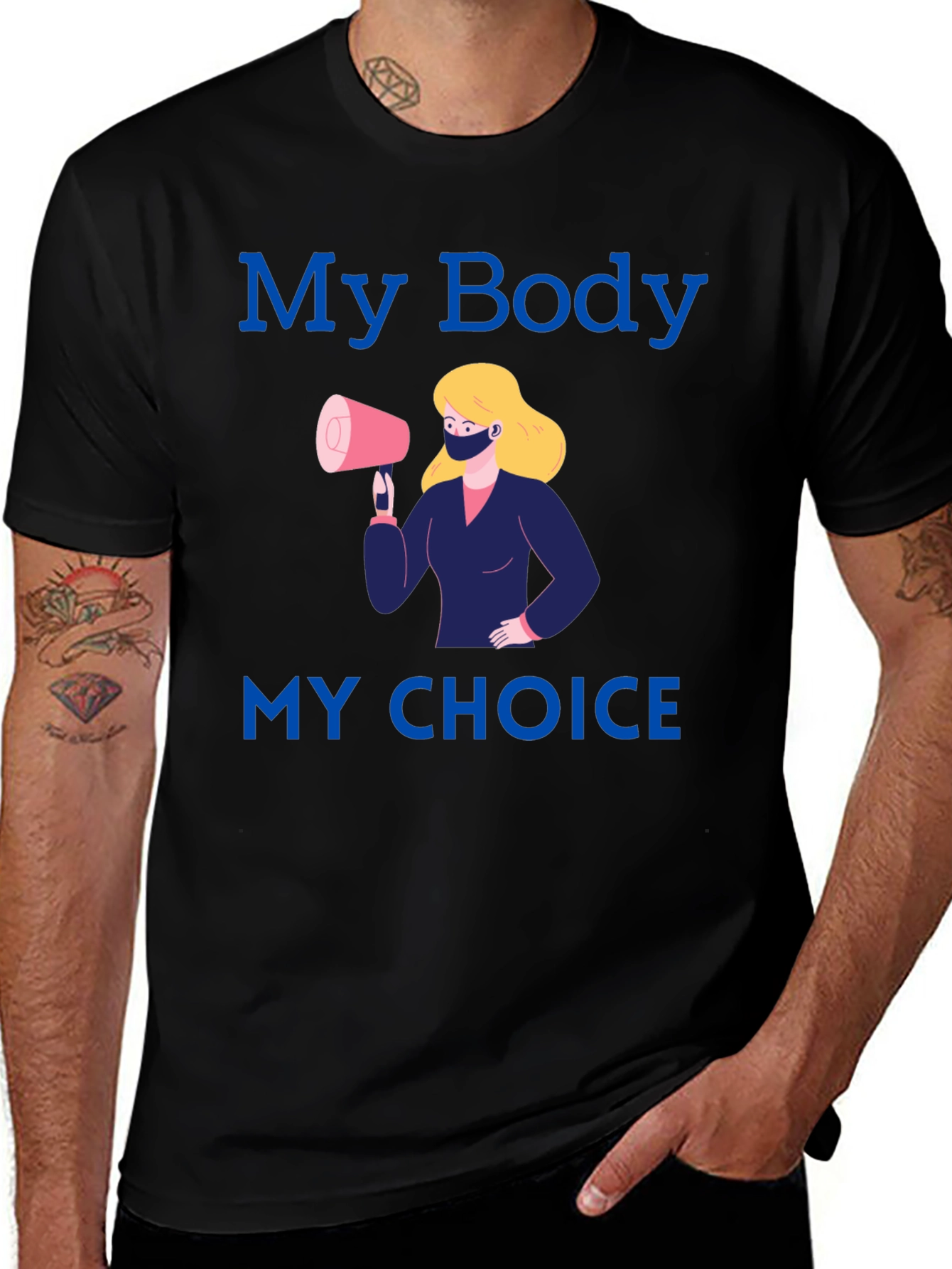 My Body My Choice T-Shirt - Pro Choice Advocacy