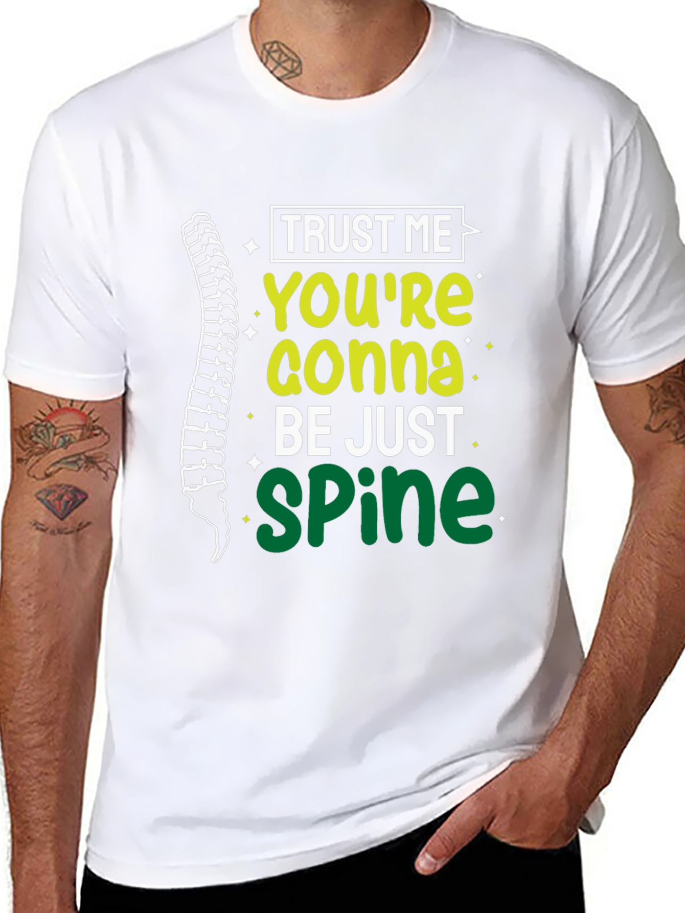 Trust Me Youre Gonna Be Just Spine T-Shirt