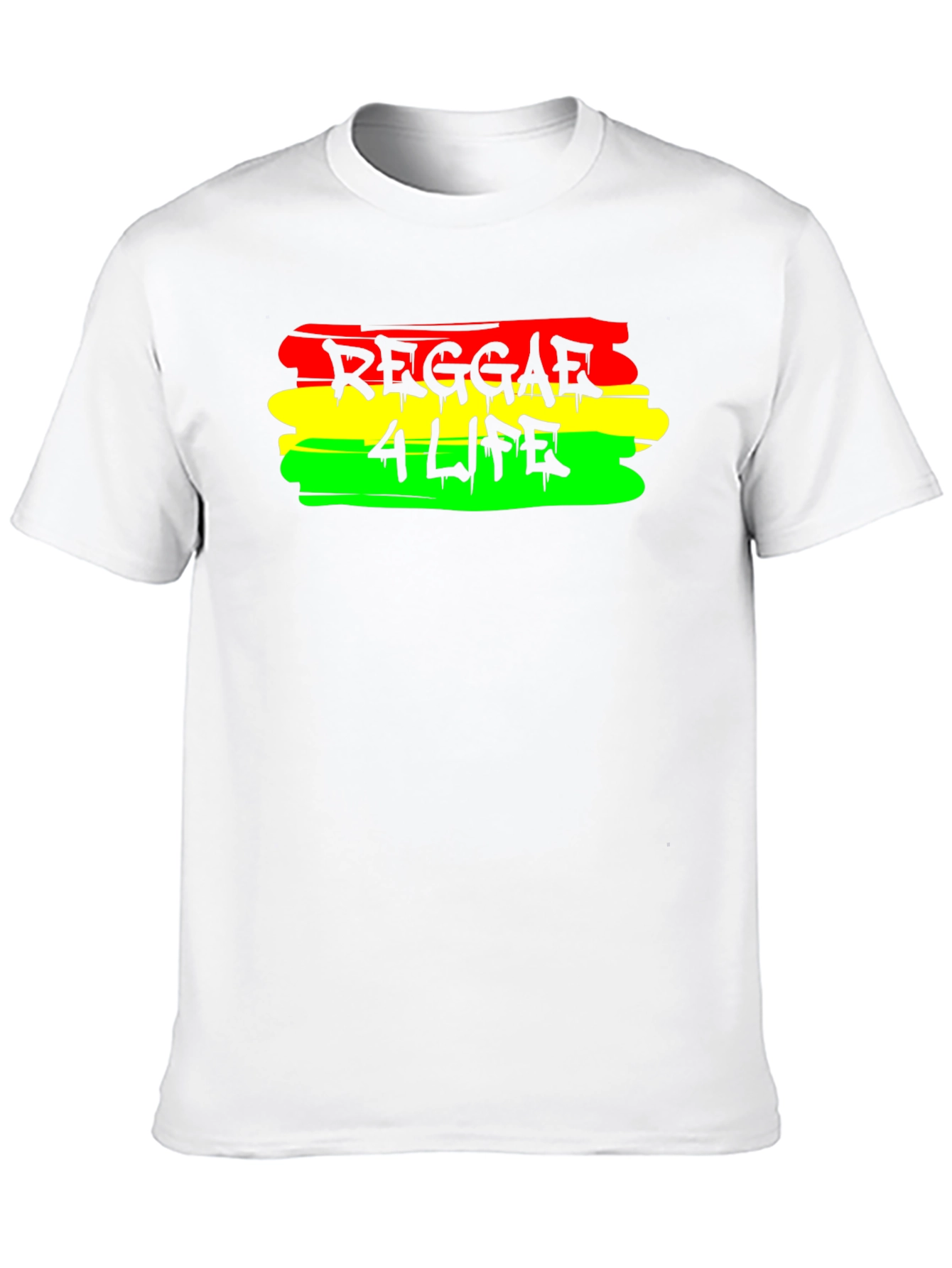 Reggae 4 Life Black T-Shirt