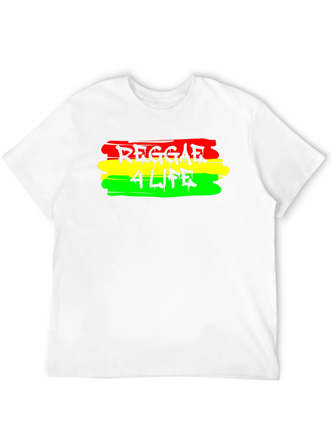 Reggae 4 Life Black T-Shirt
