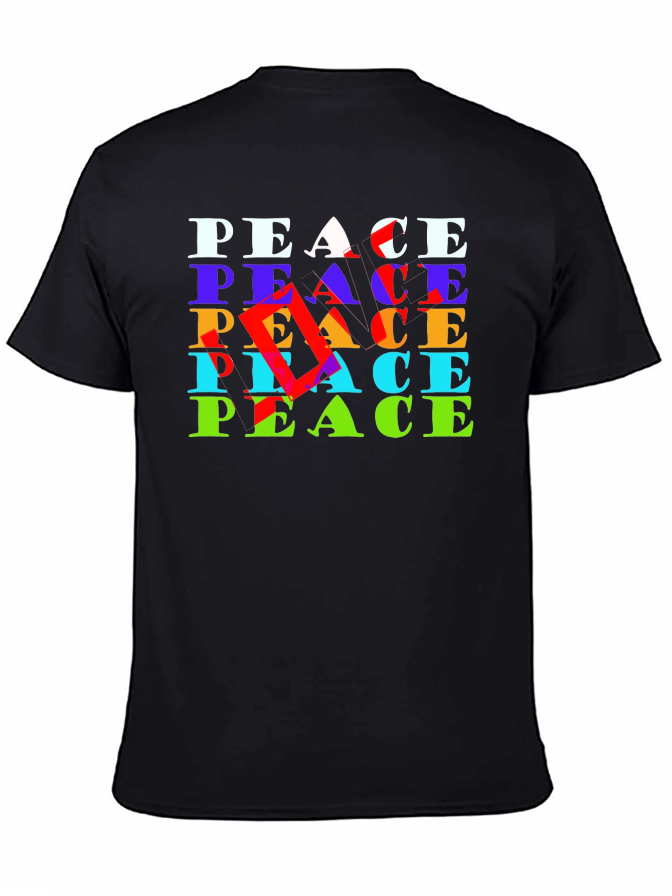 Peace Graphic Tee - Bold Statement Soft Cotton