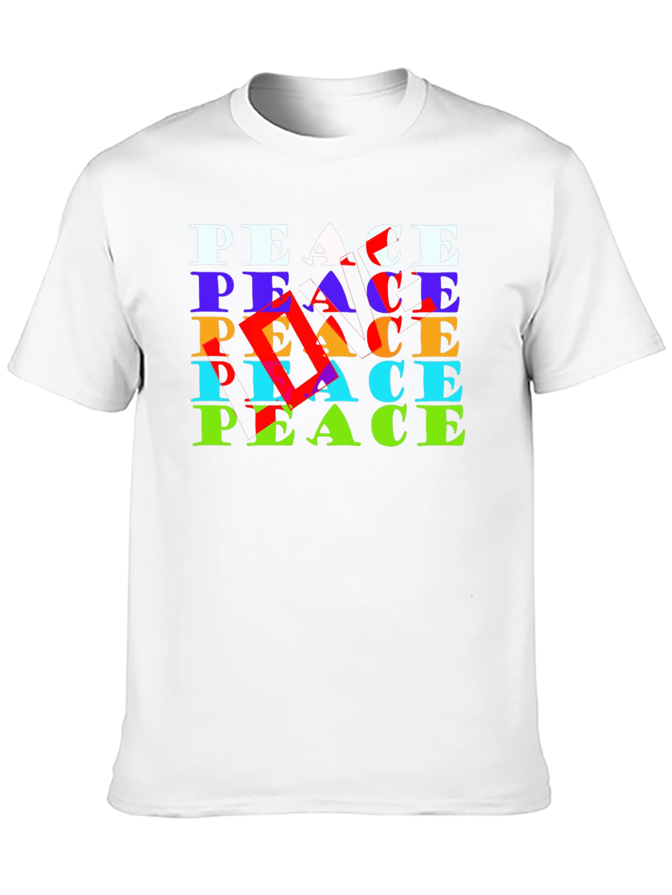 Peace Graphic Tee - Bold Statement Soft Cotton