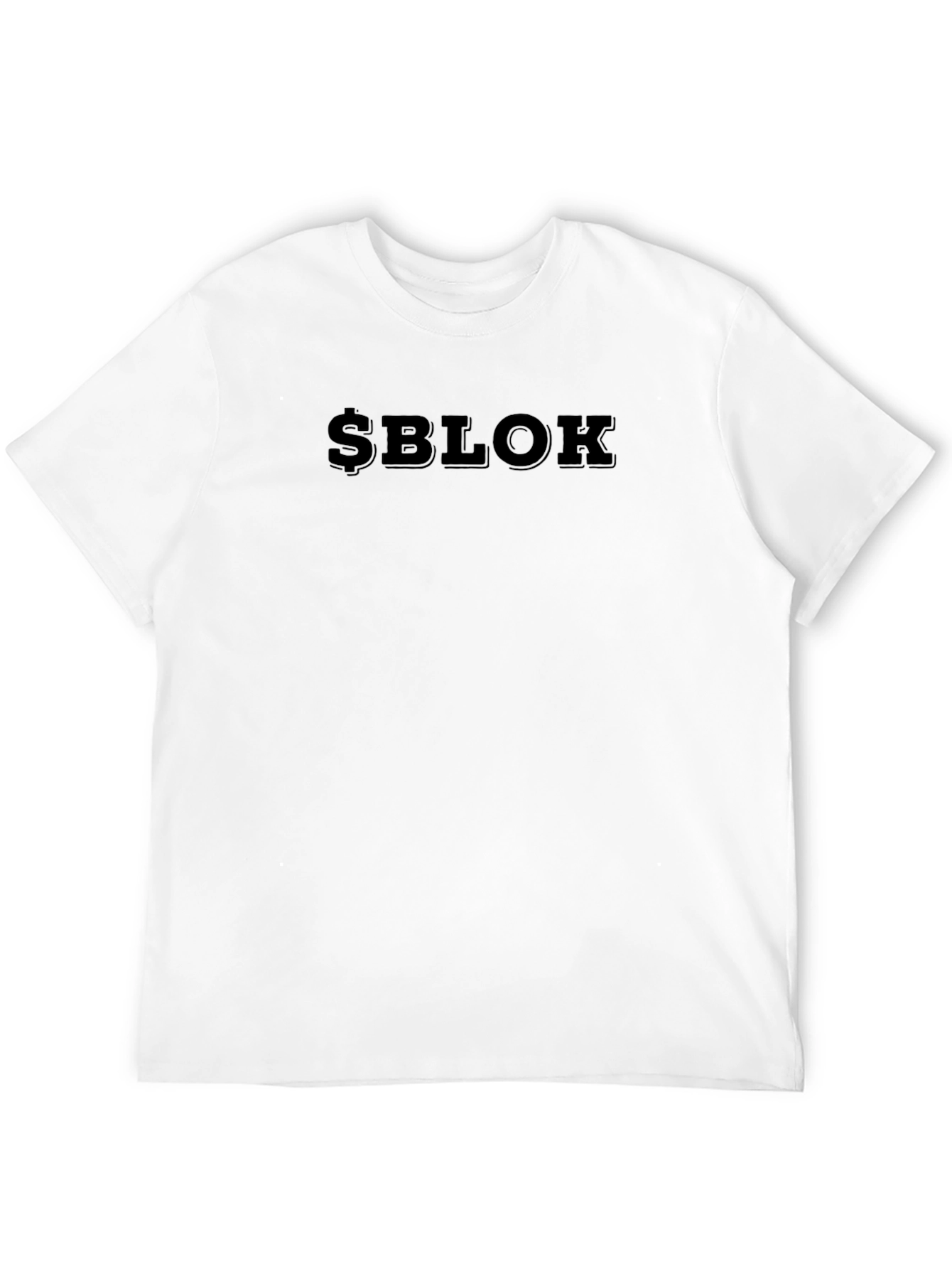 $BLOK Black T-Shirt - Streetwear Style