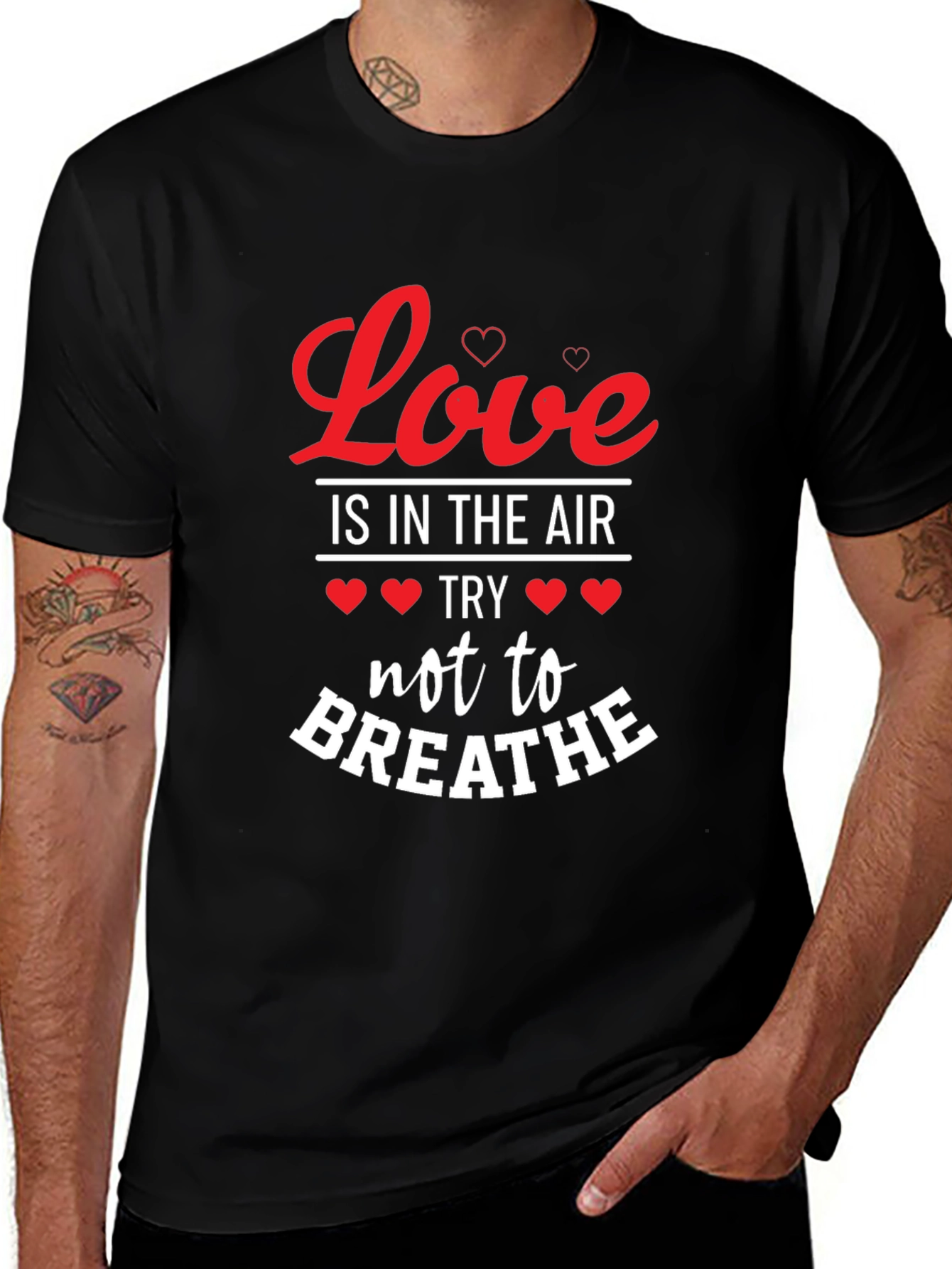 Love Is In The Air Valentines Day T-Shirt