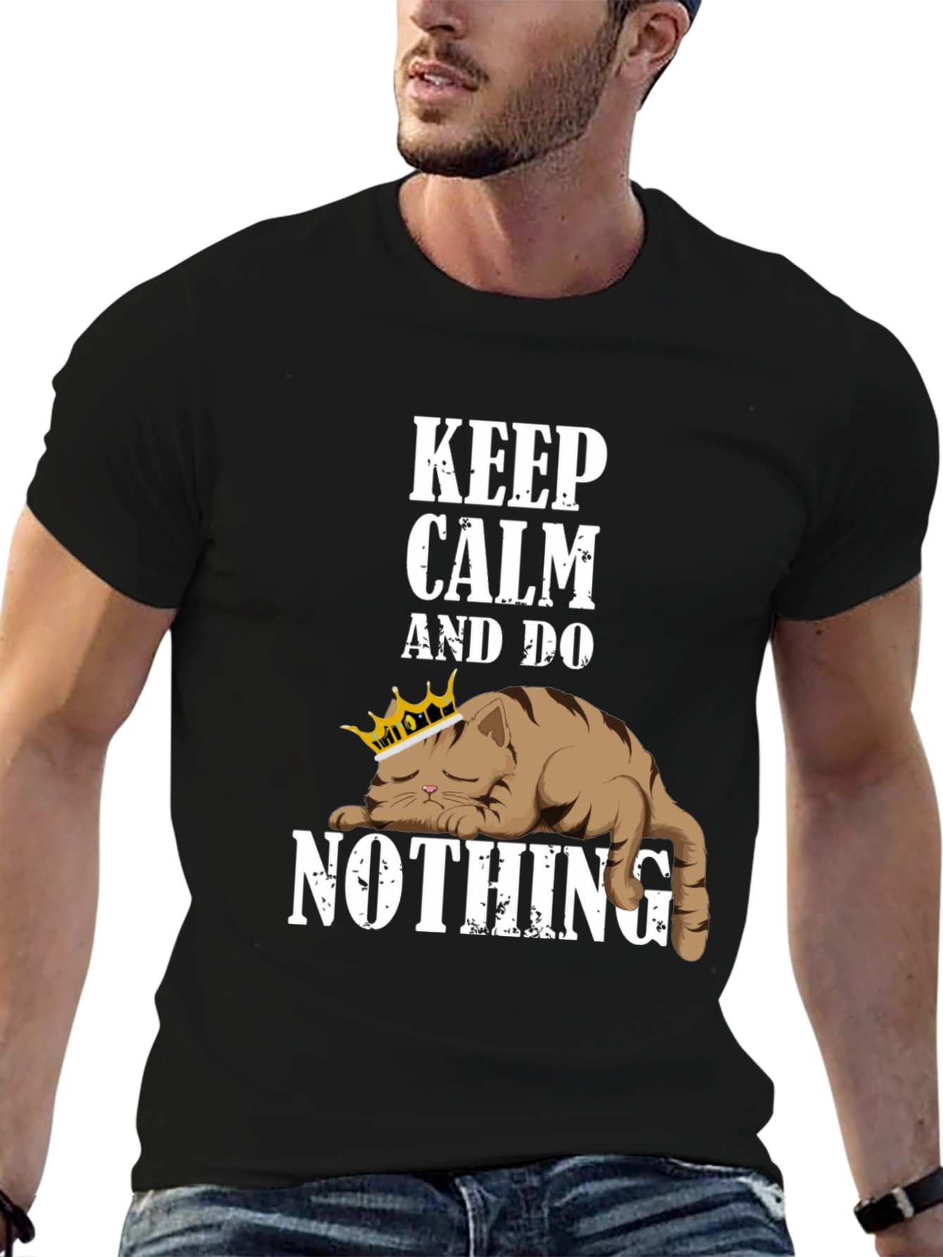 Keep Calm Cat T-Shirt