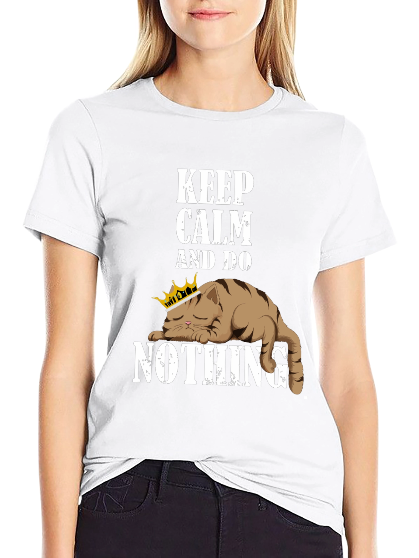 Keep Calm Cat T-Shirt