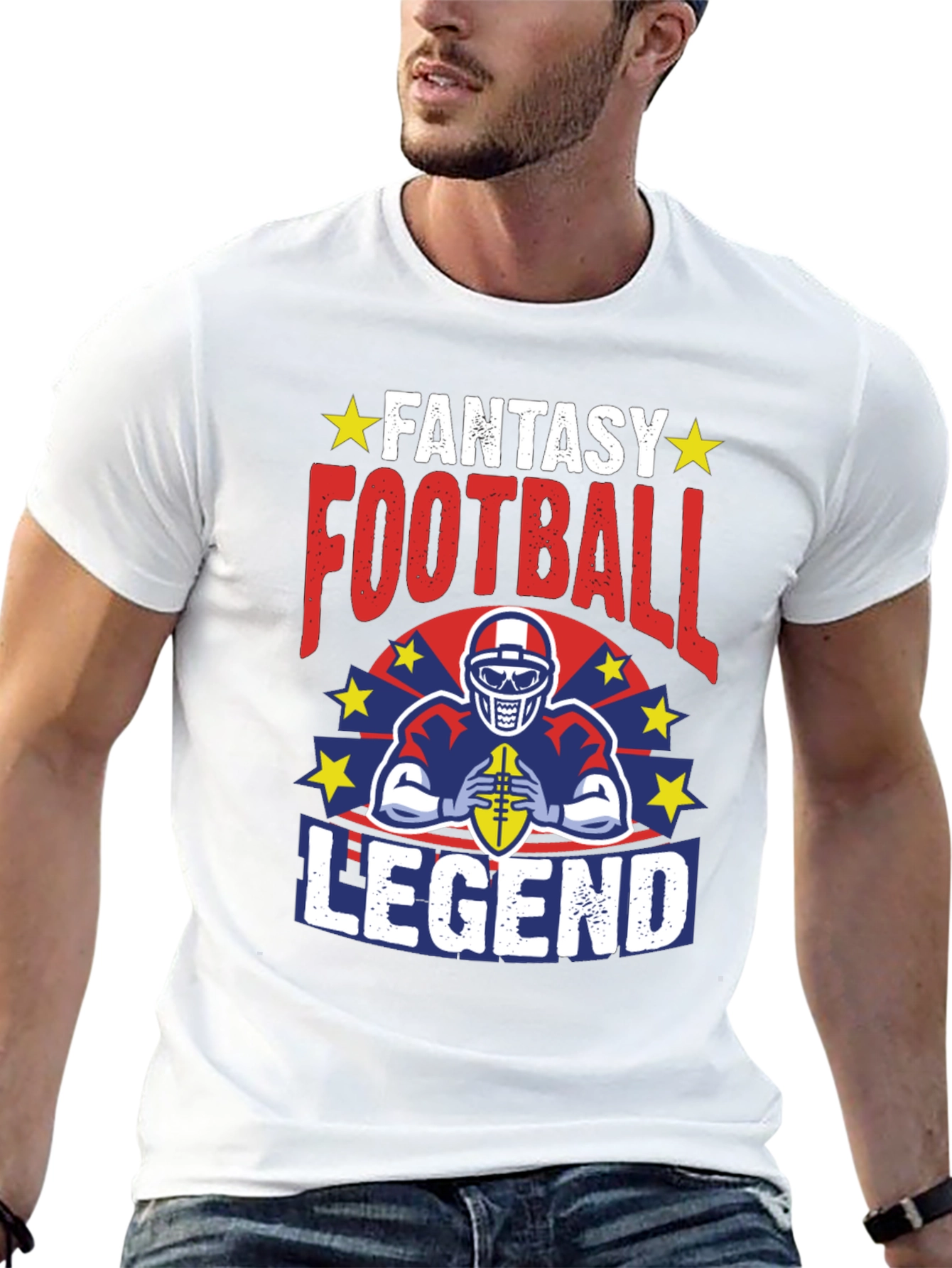 Fantasy Football Legend Graphic T-Shirt