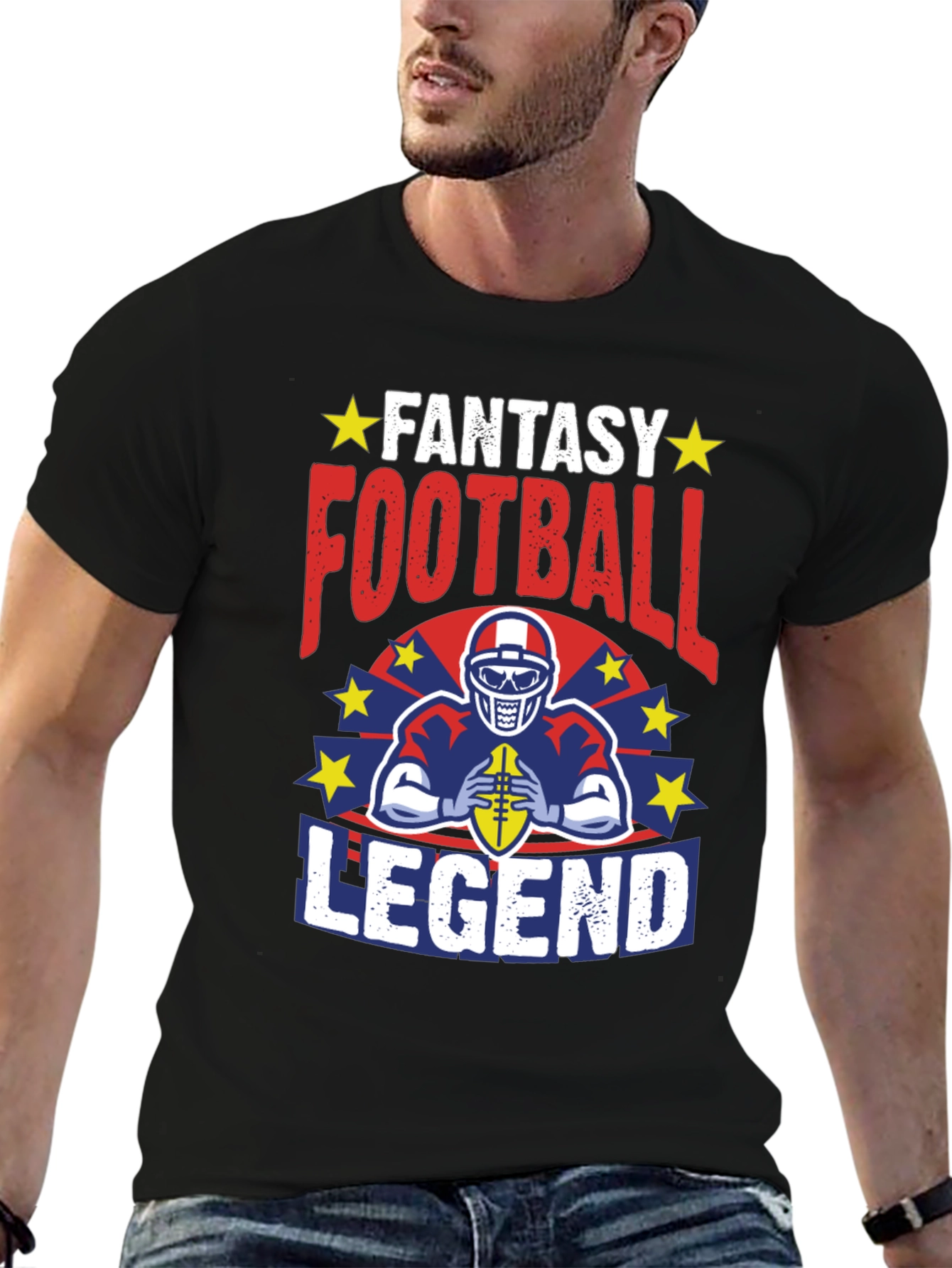 Fantasy Football Legend Graphic T-Shirt