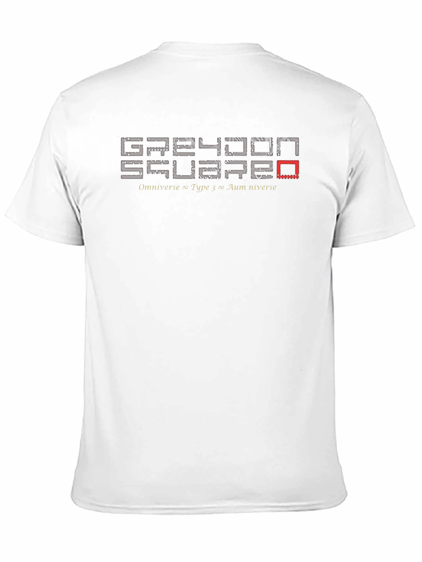 Graydon Square Black T-Shirt: Tech Style