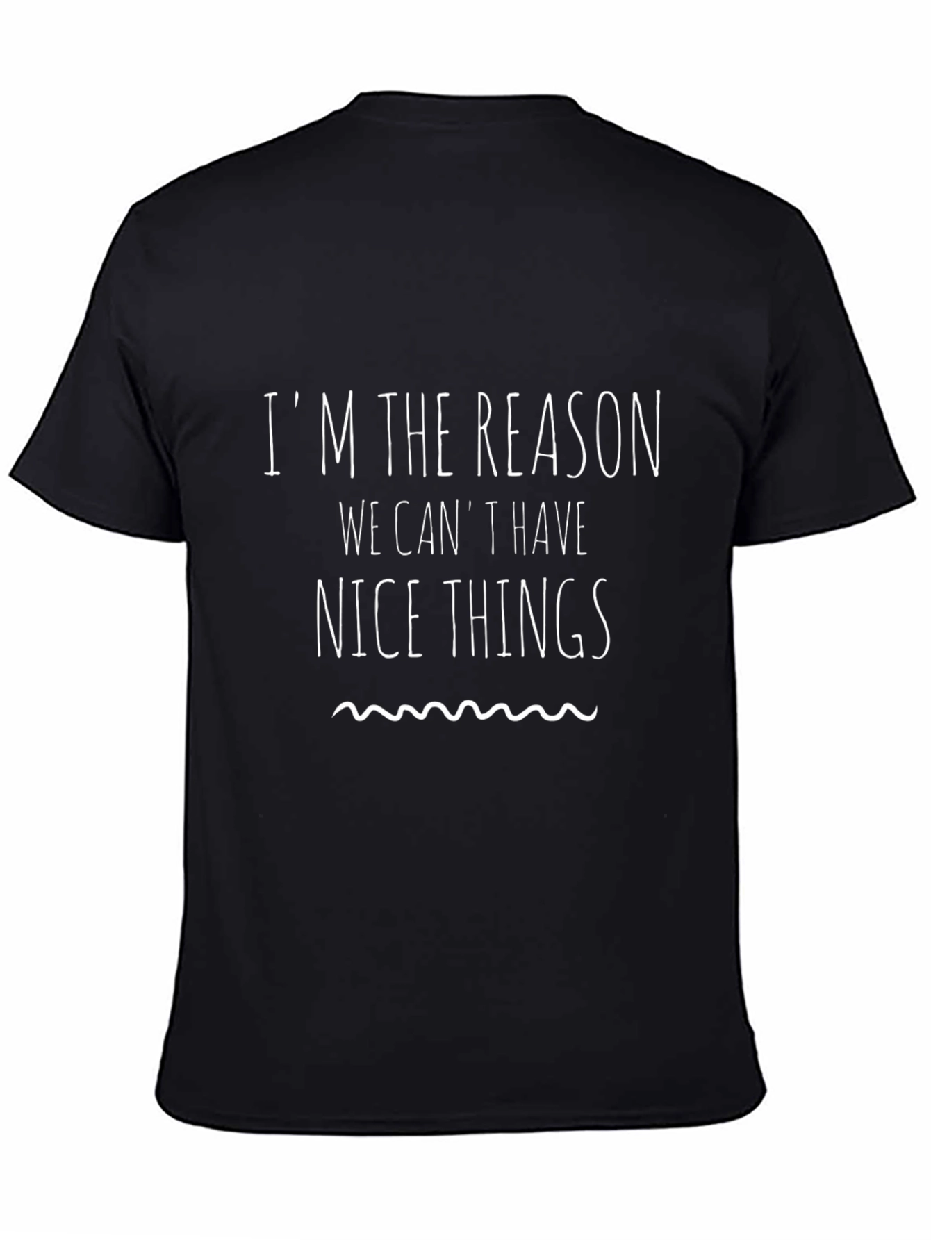 Reason Nice Things T-Shirt - Funny Sarcastic Tee