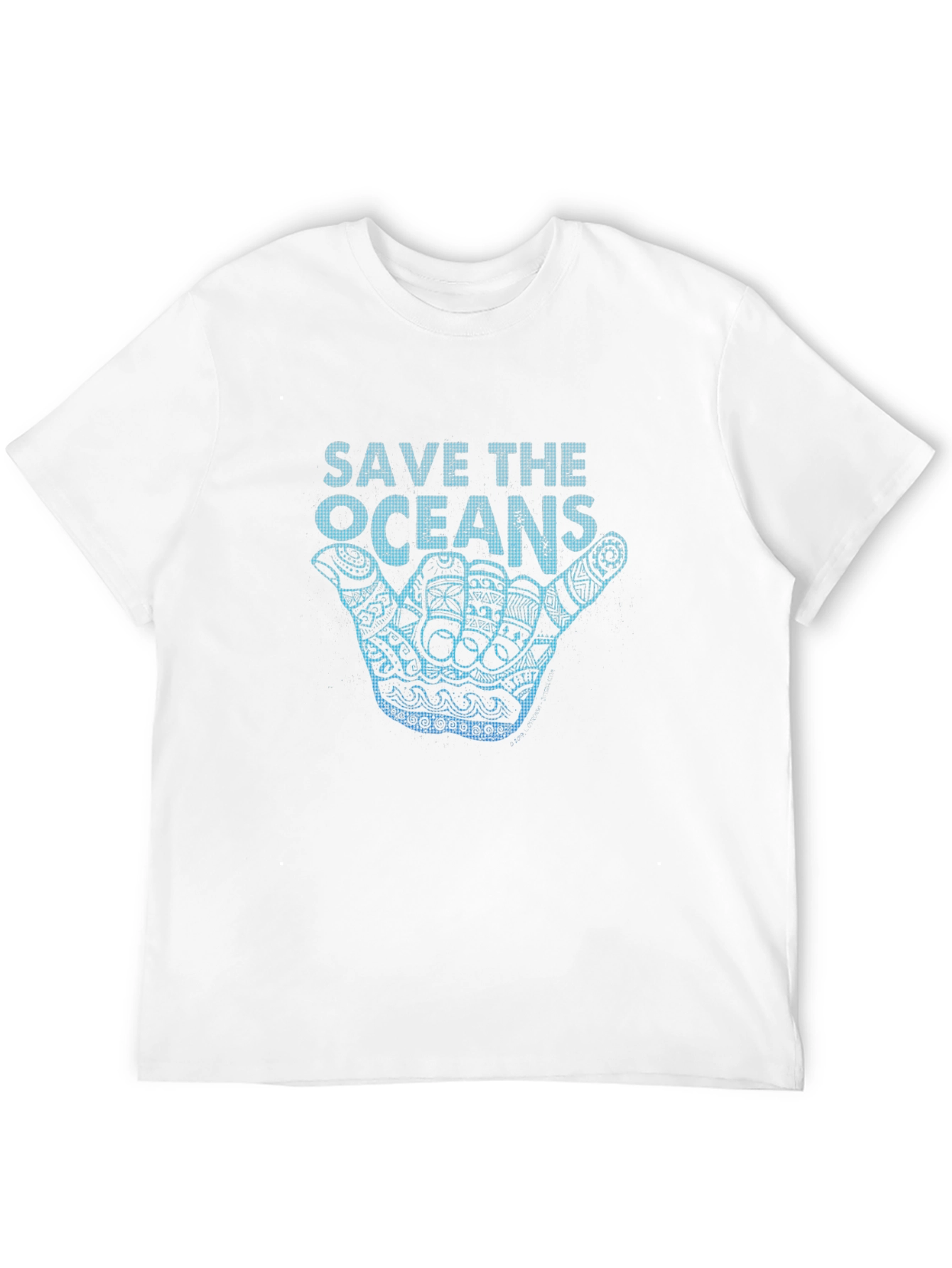 Save The Oceans Graphic T-Shirt Black