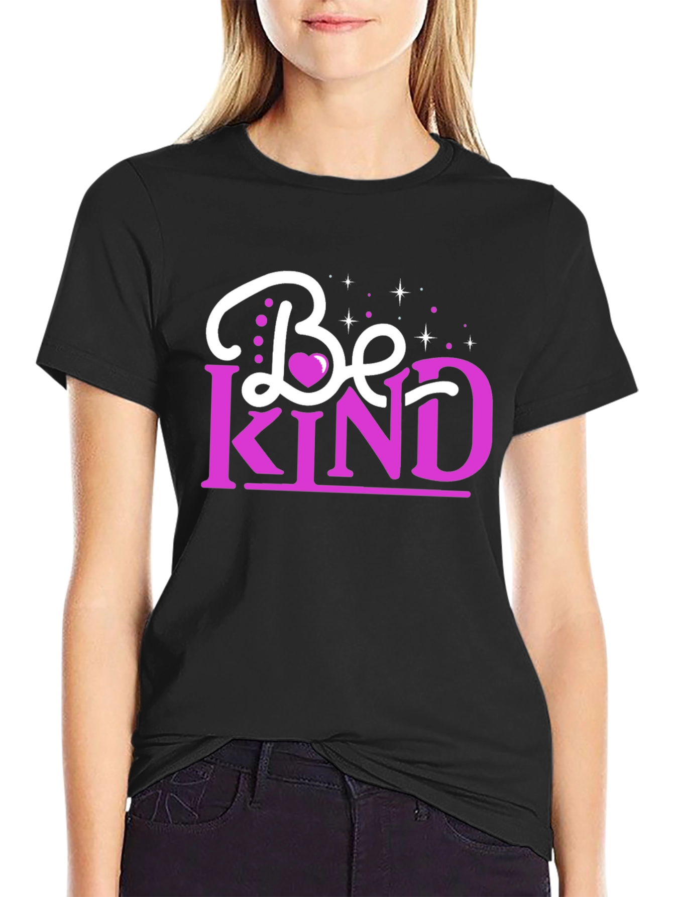 Be Kind Graphic Tee - Stylish Black T-Shirt