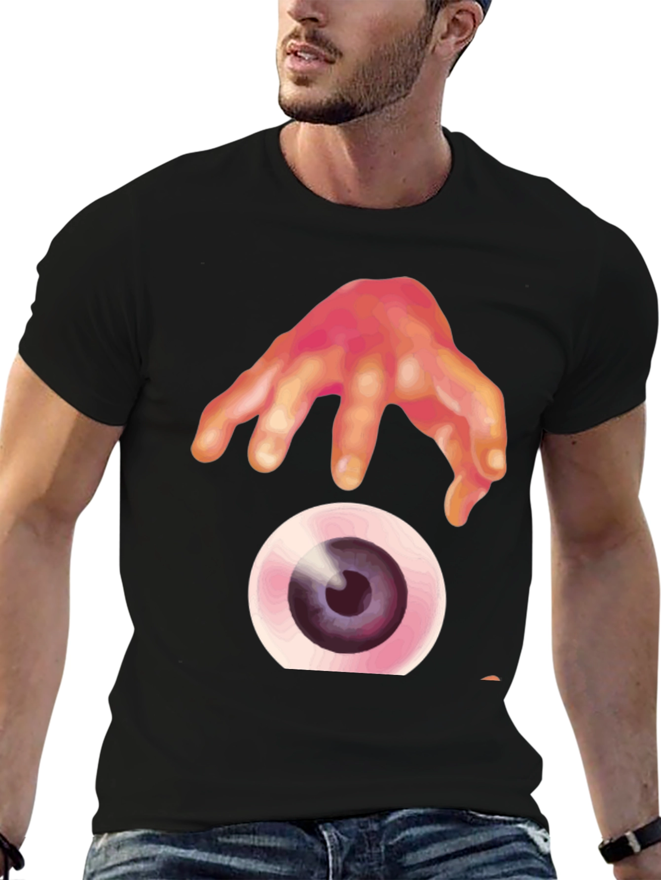 Eye See You Graphic T-Shirt - Creepy Cool Design