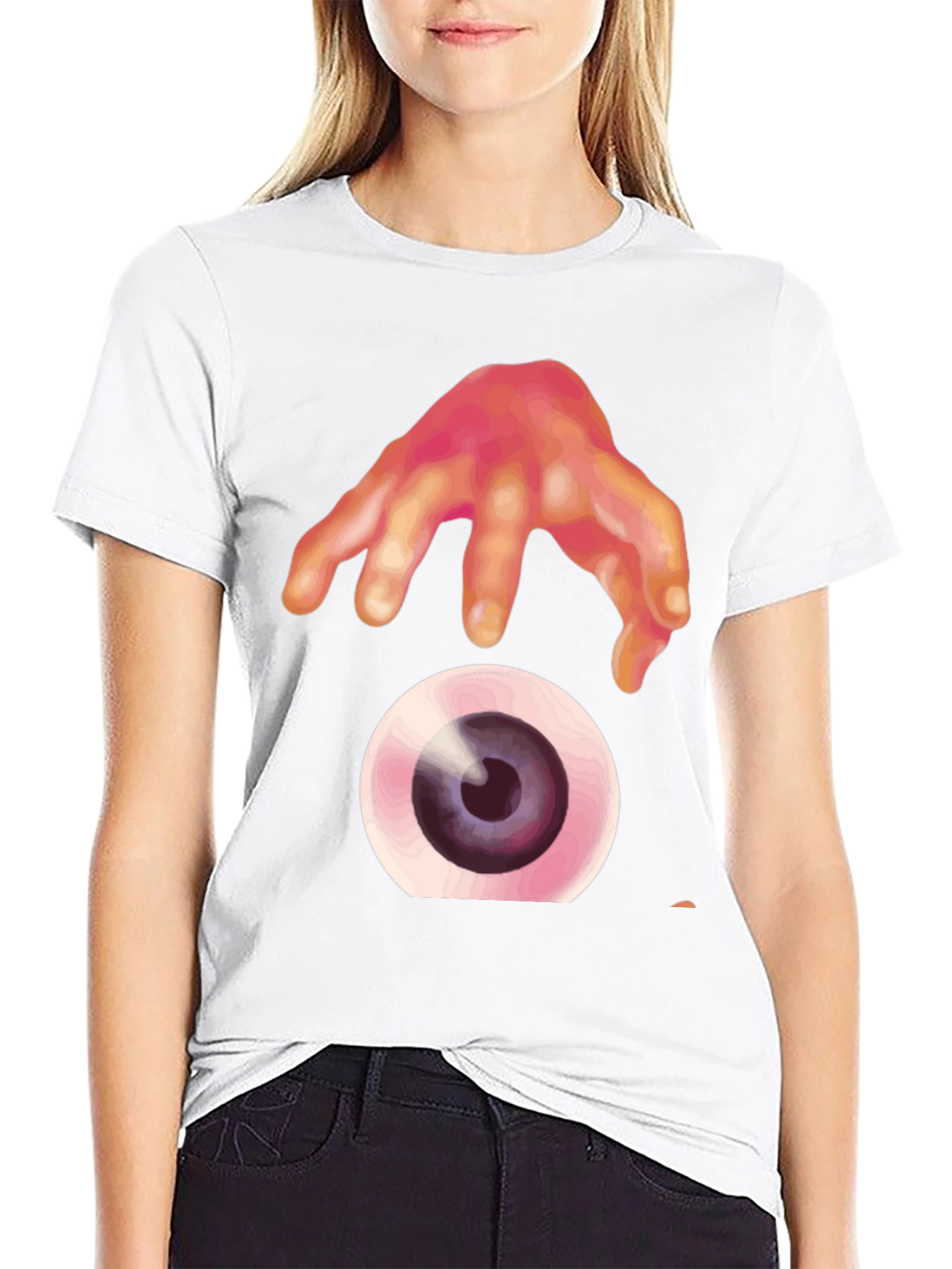 Eye See You Graphic T-Shirt - Creepy Cool Design