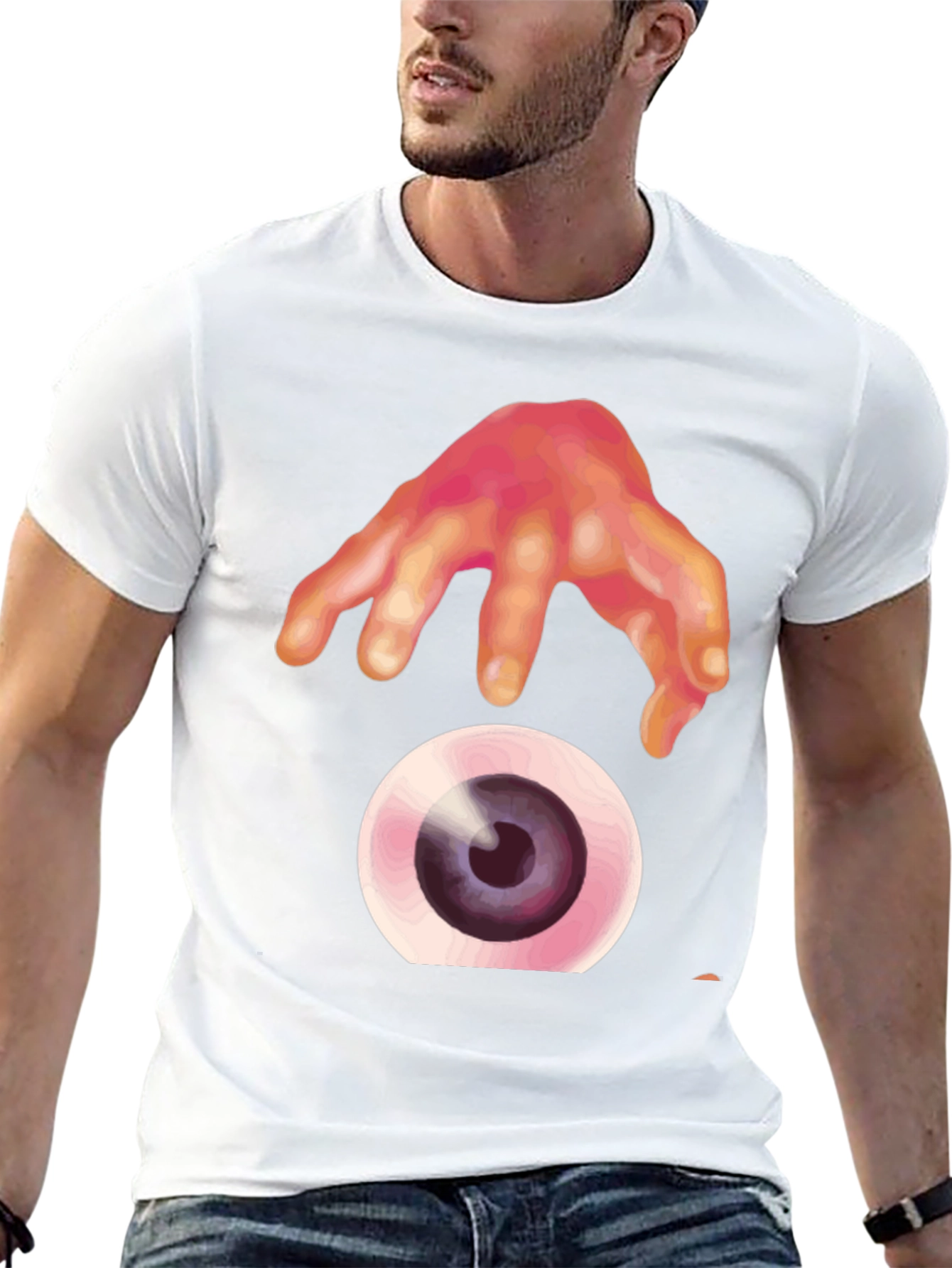 Eye See You Graphic T-Shirt - Creepy Cool Design