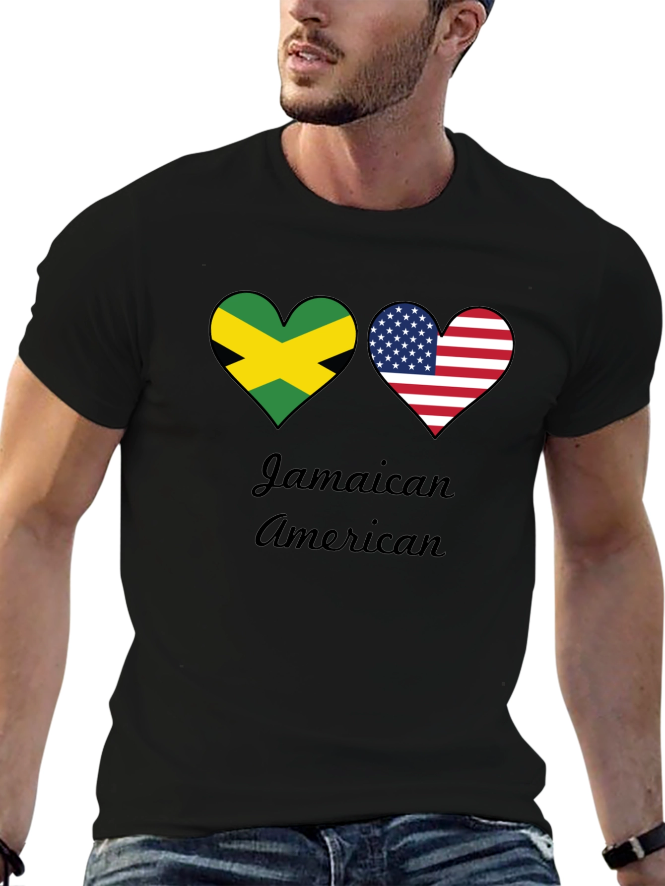 Jamaican American Pride T-Shirt