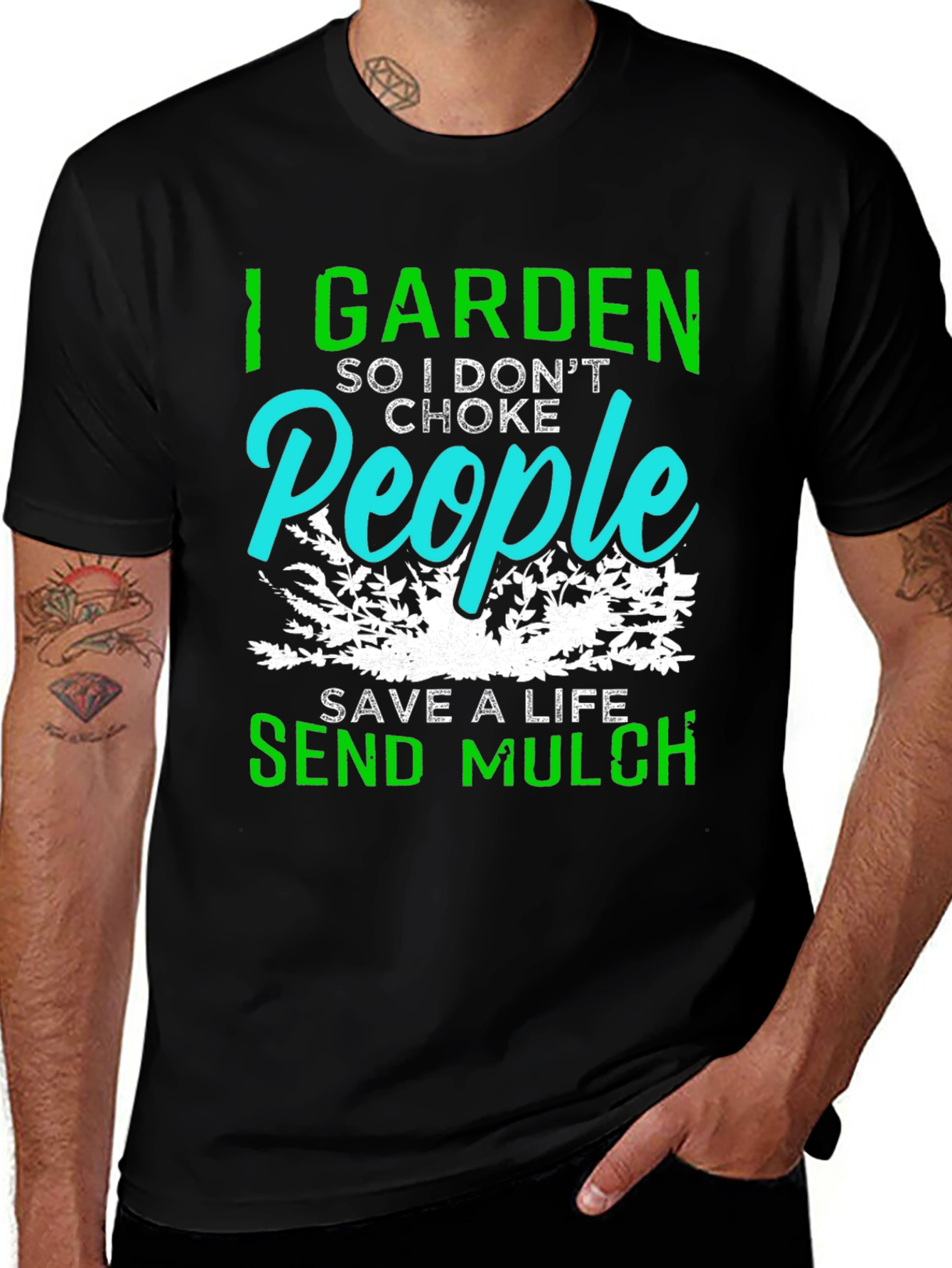 I Garden So I Dont Choke People T-Shirt