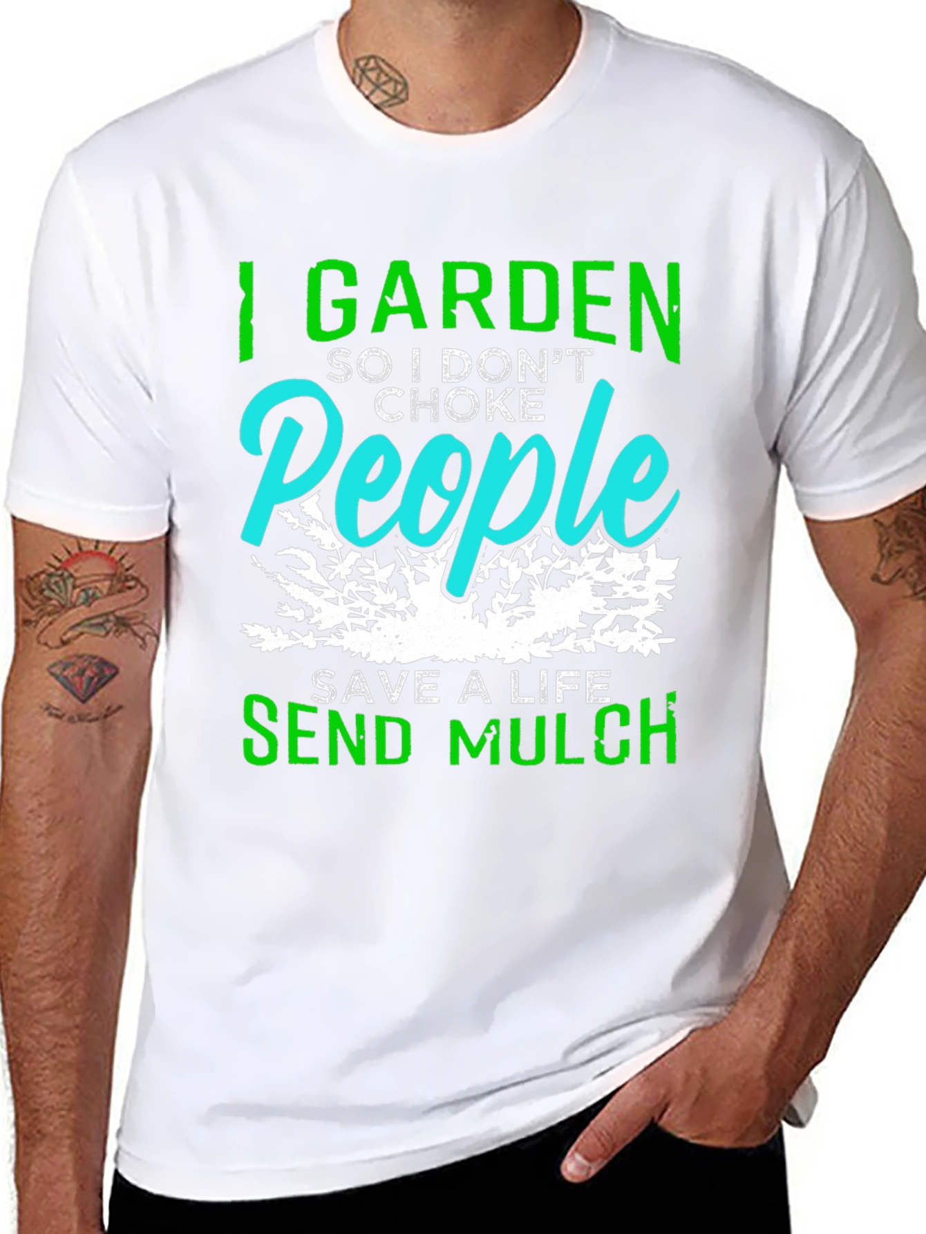 I Garden So I Dont Choke People T-Shirt