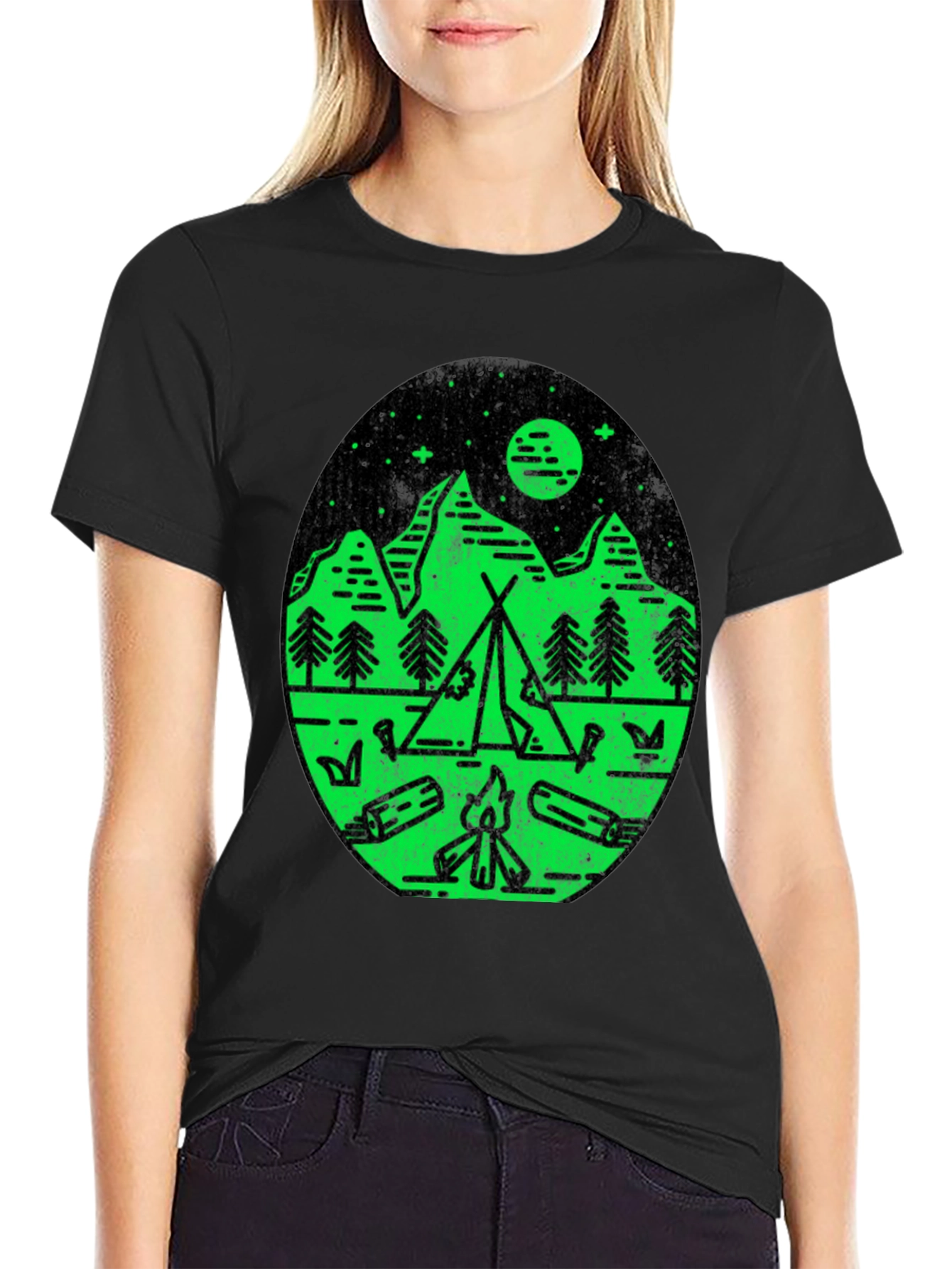 Camping Adventure Graphic Tee