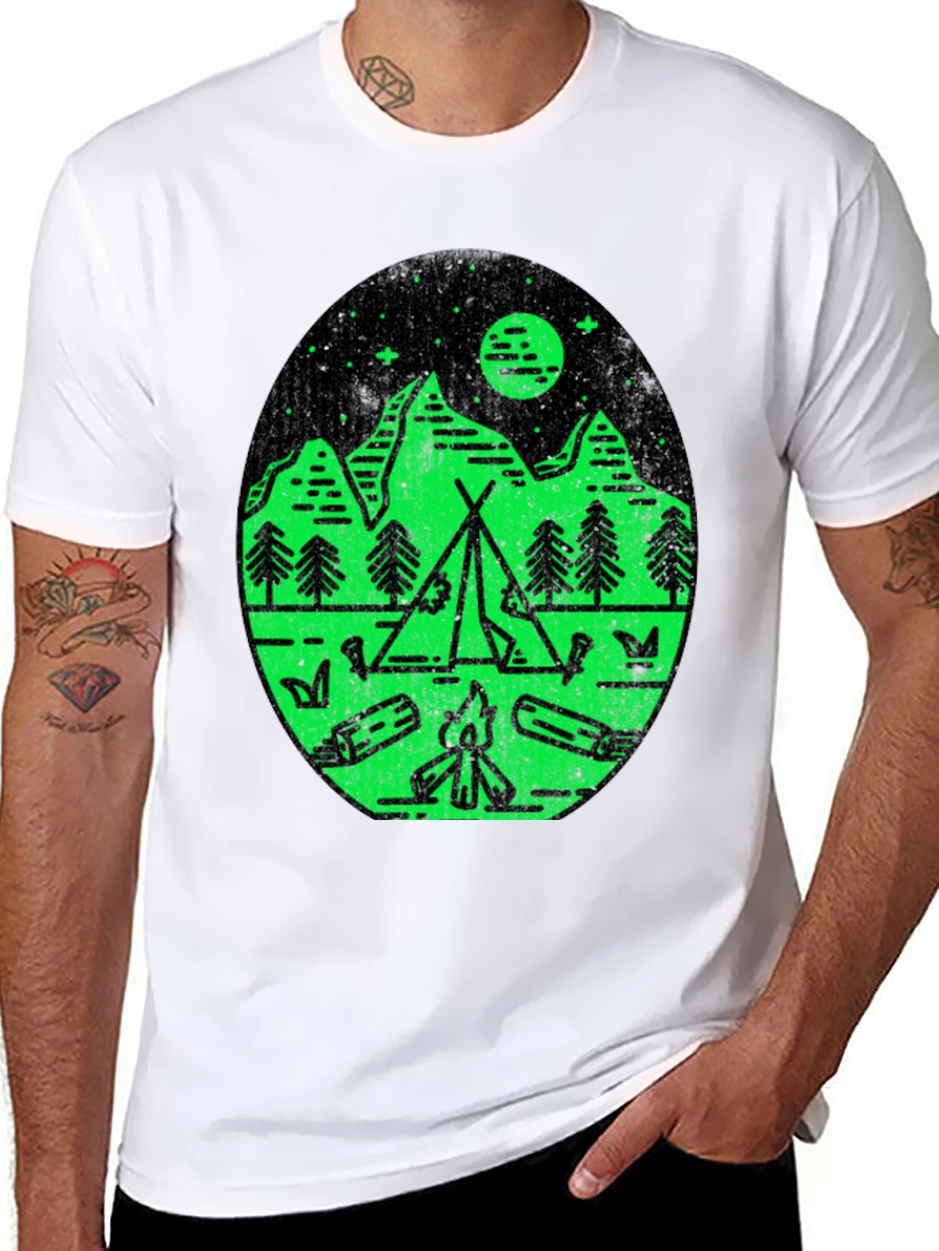 Camping Adventure Graphic Tee