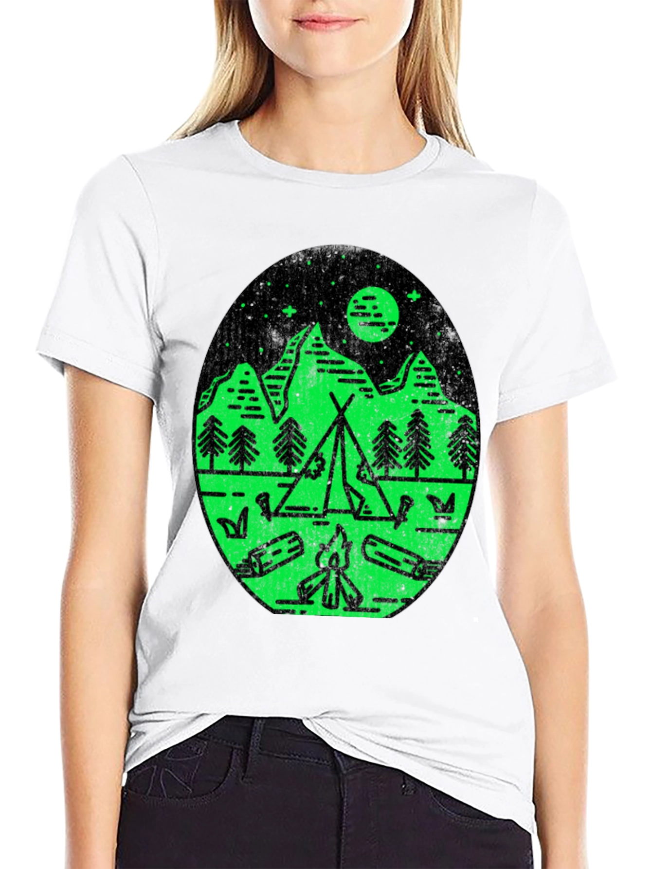 Camping Adventure Graphic Tee