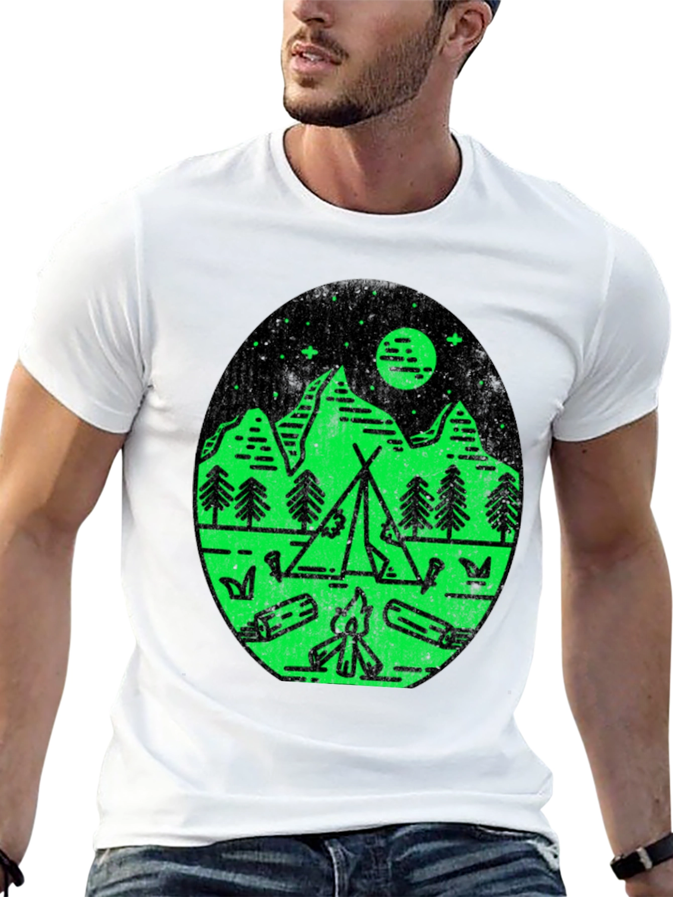 Camping Adventure Graphic Tee