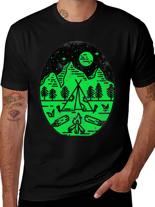 Camping Adventure Graphic Tee