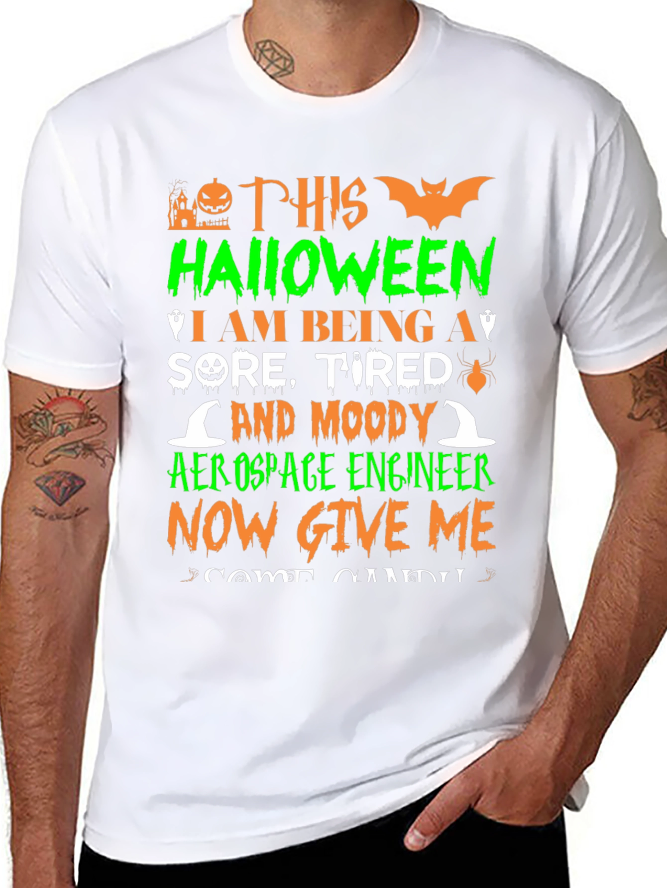 Halloween Aerospace Engineer T-Shirt