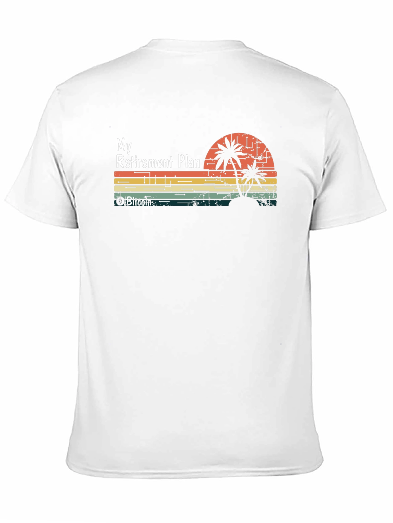 Bitcoin Retirement Plan Graphic Tee - Black