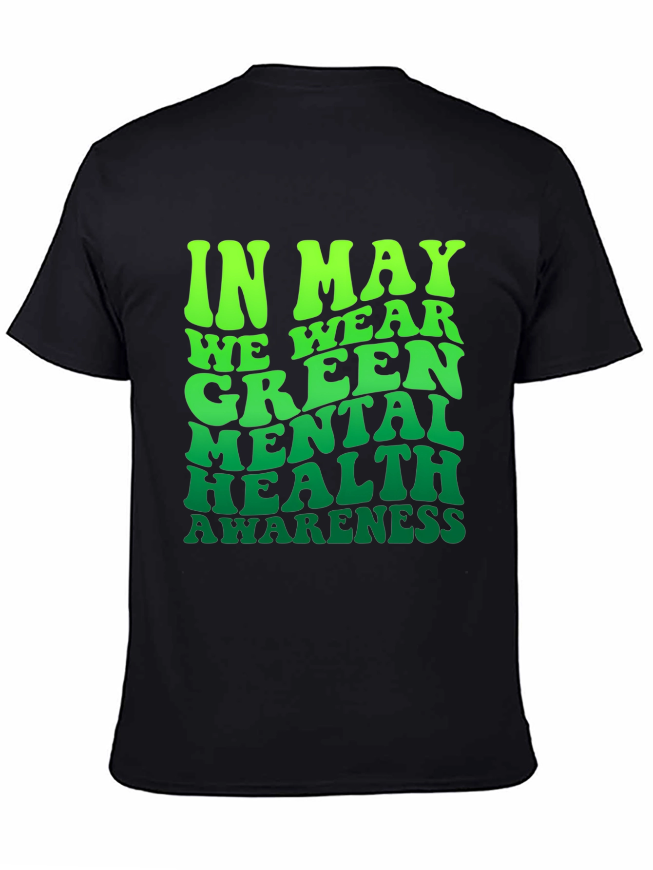 Mental Health Awareness Green Ribbon T-Shirt