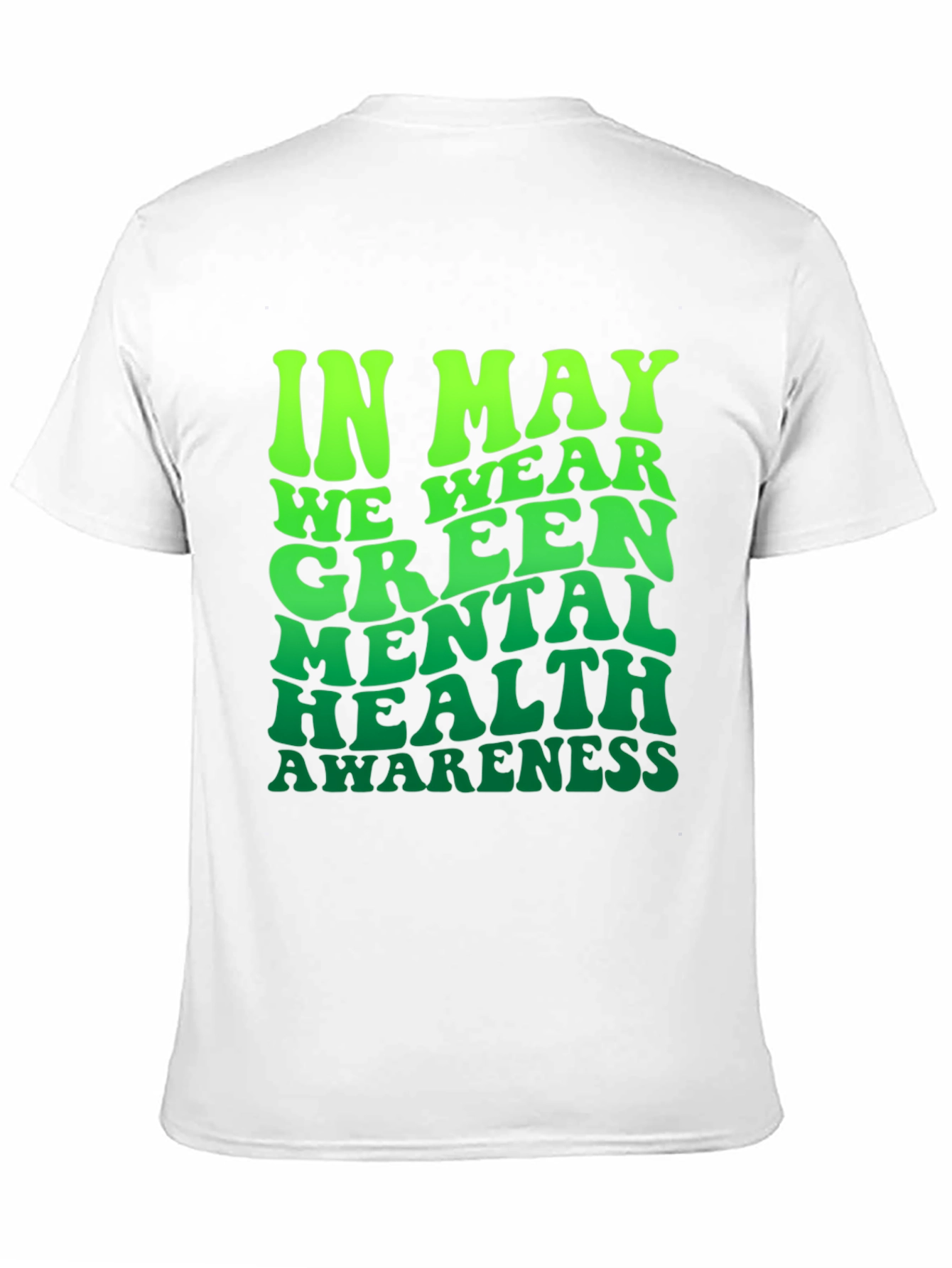 Mental Health Awareness Green Ribbon T-Shirt