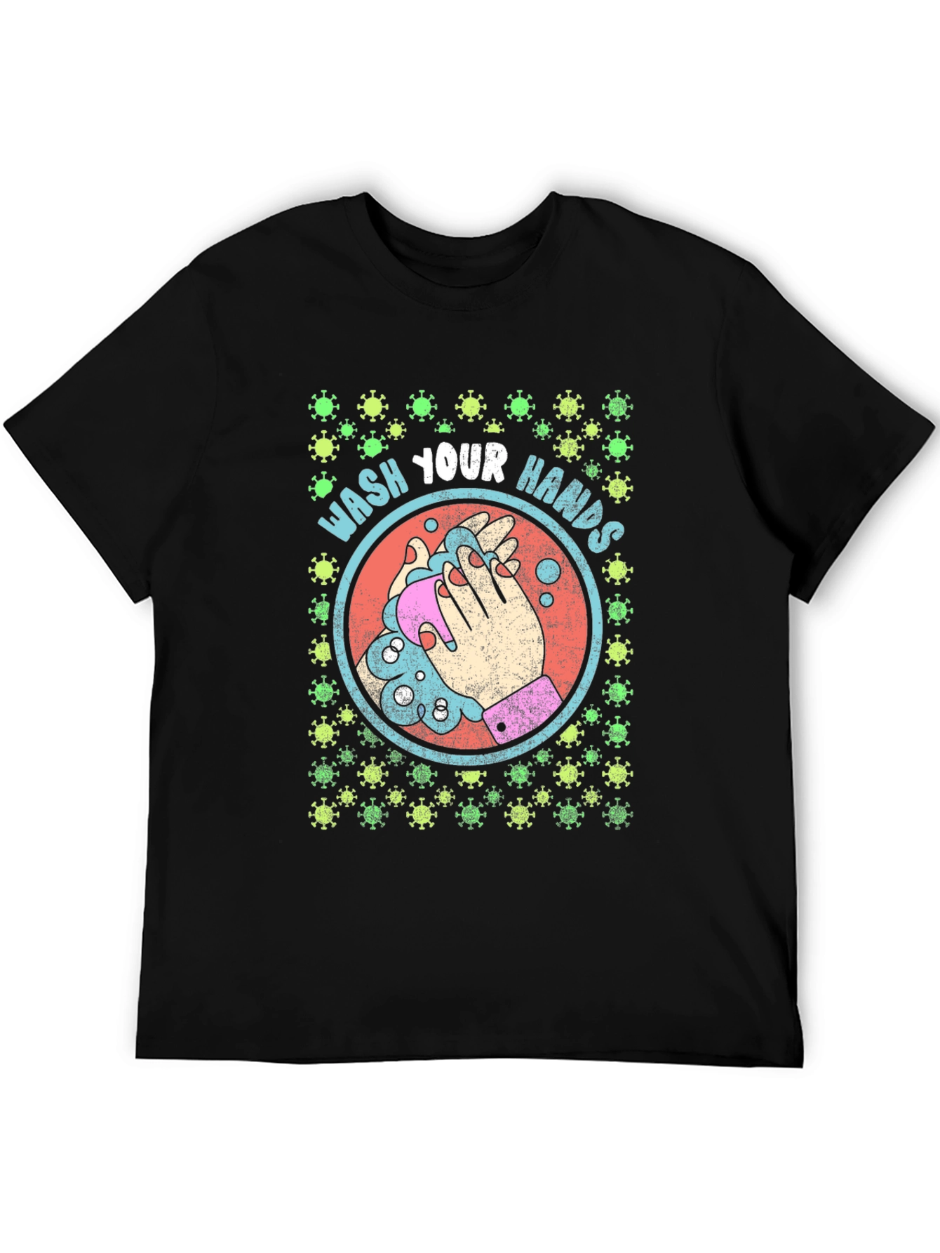 Wash Your Hands Novelty Graphic Tee