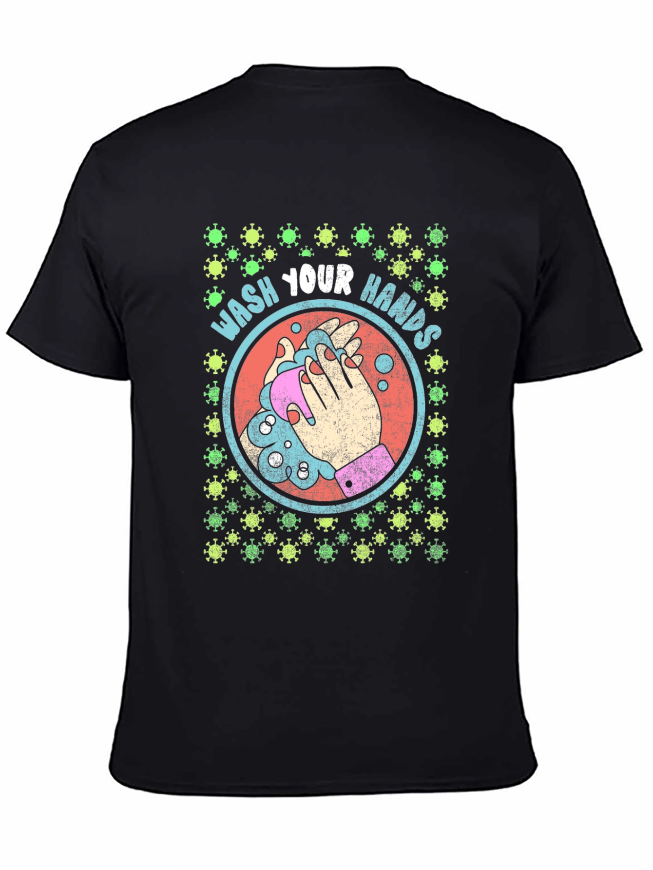 Wash Your Hands Novelty Graphic Tee
